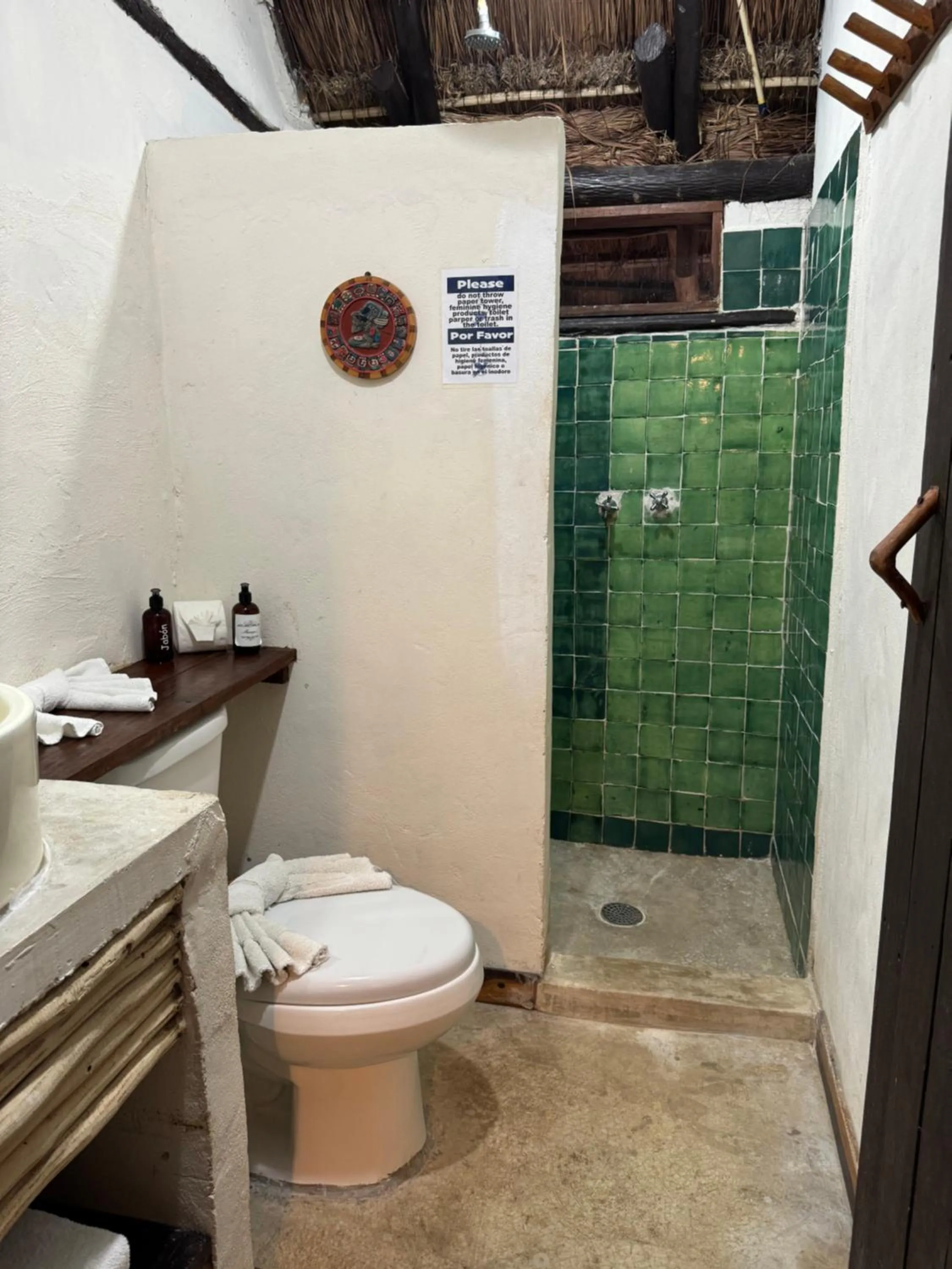 Bathroom in Sivana Tulum