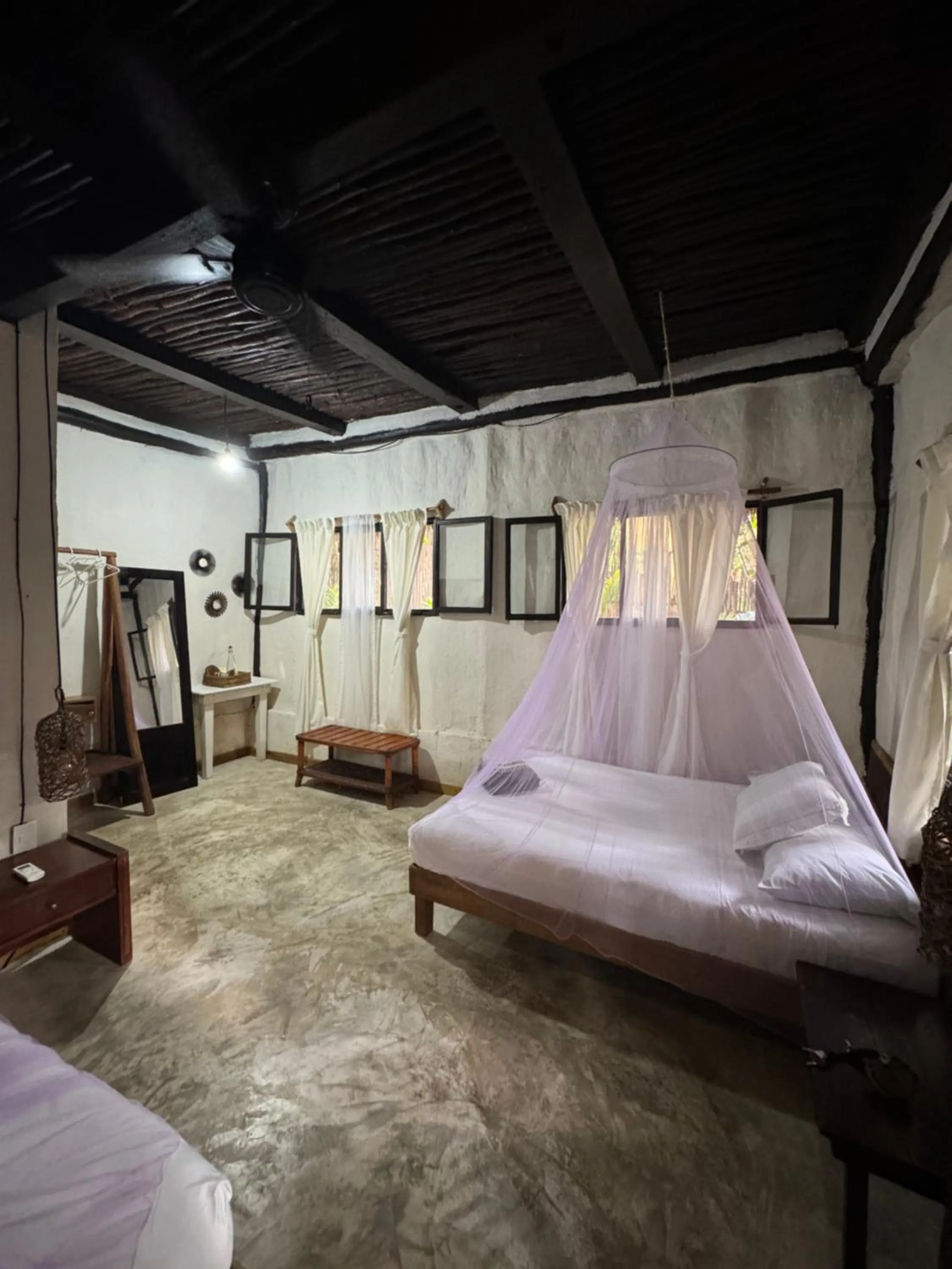 Photo of the whole room, Bed in Sivana Tulum