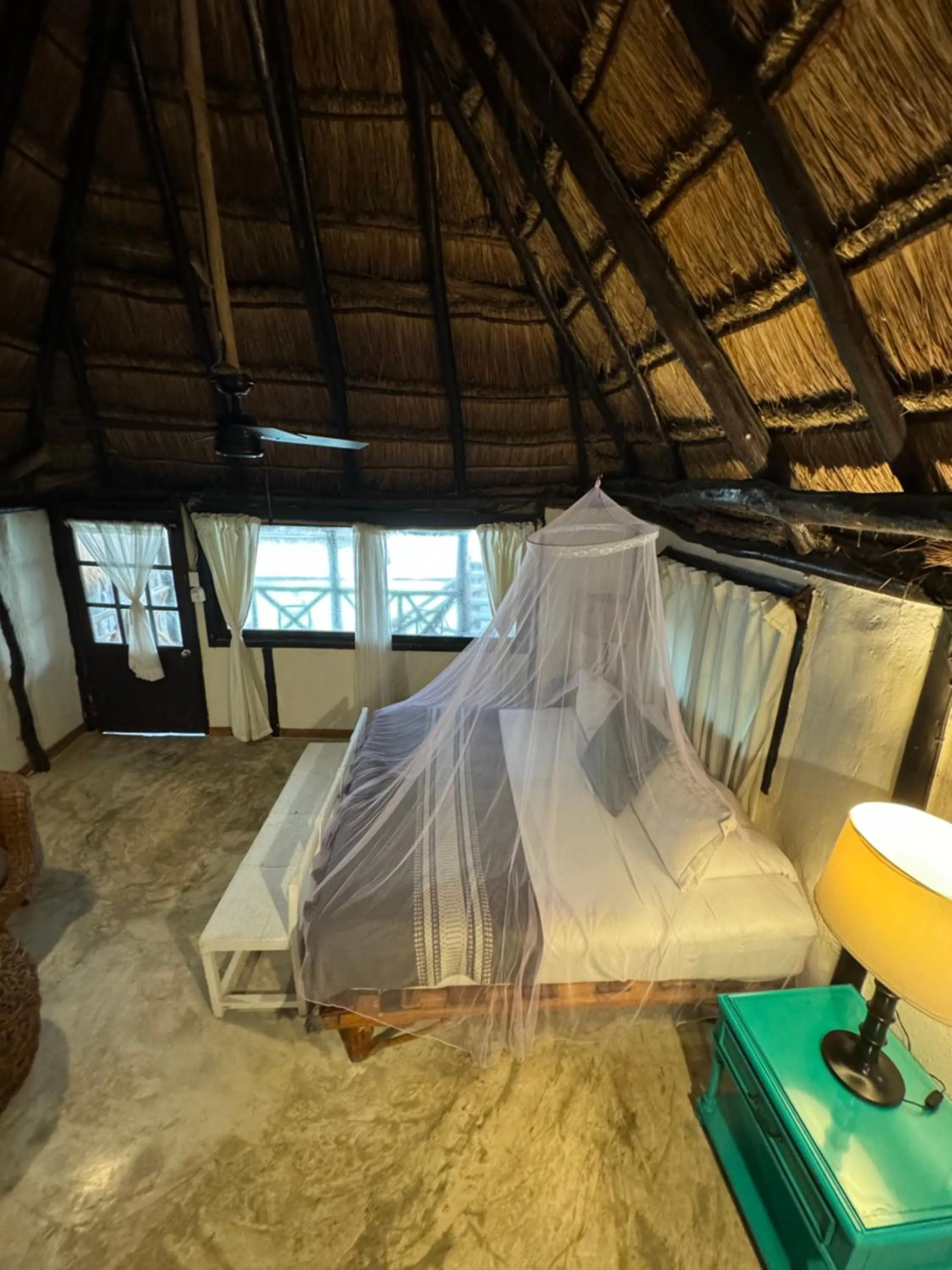 Photo of the whole room, Bed in Sivana Tulum