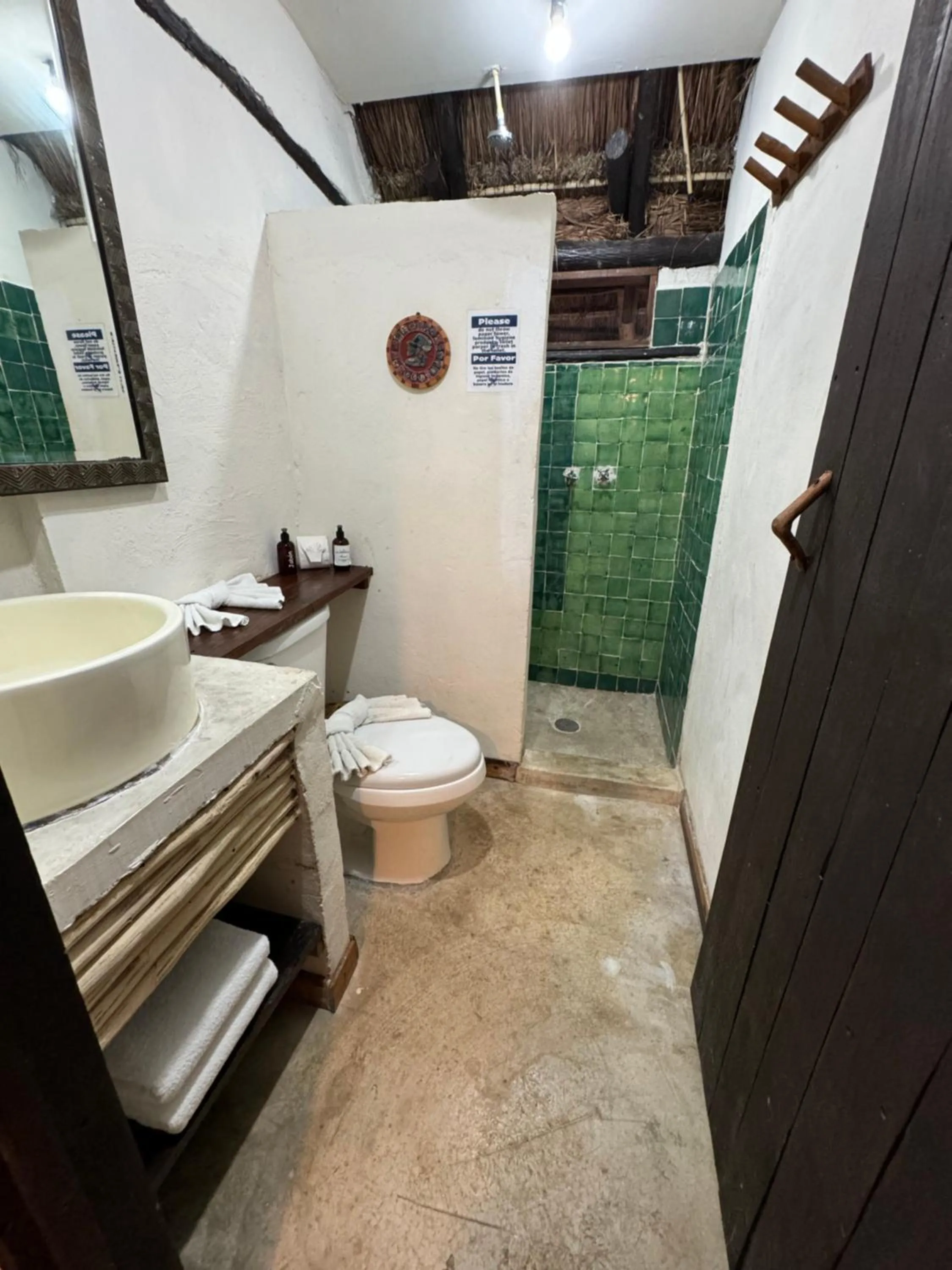 Bathroom in Sivana Tulum