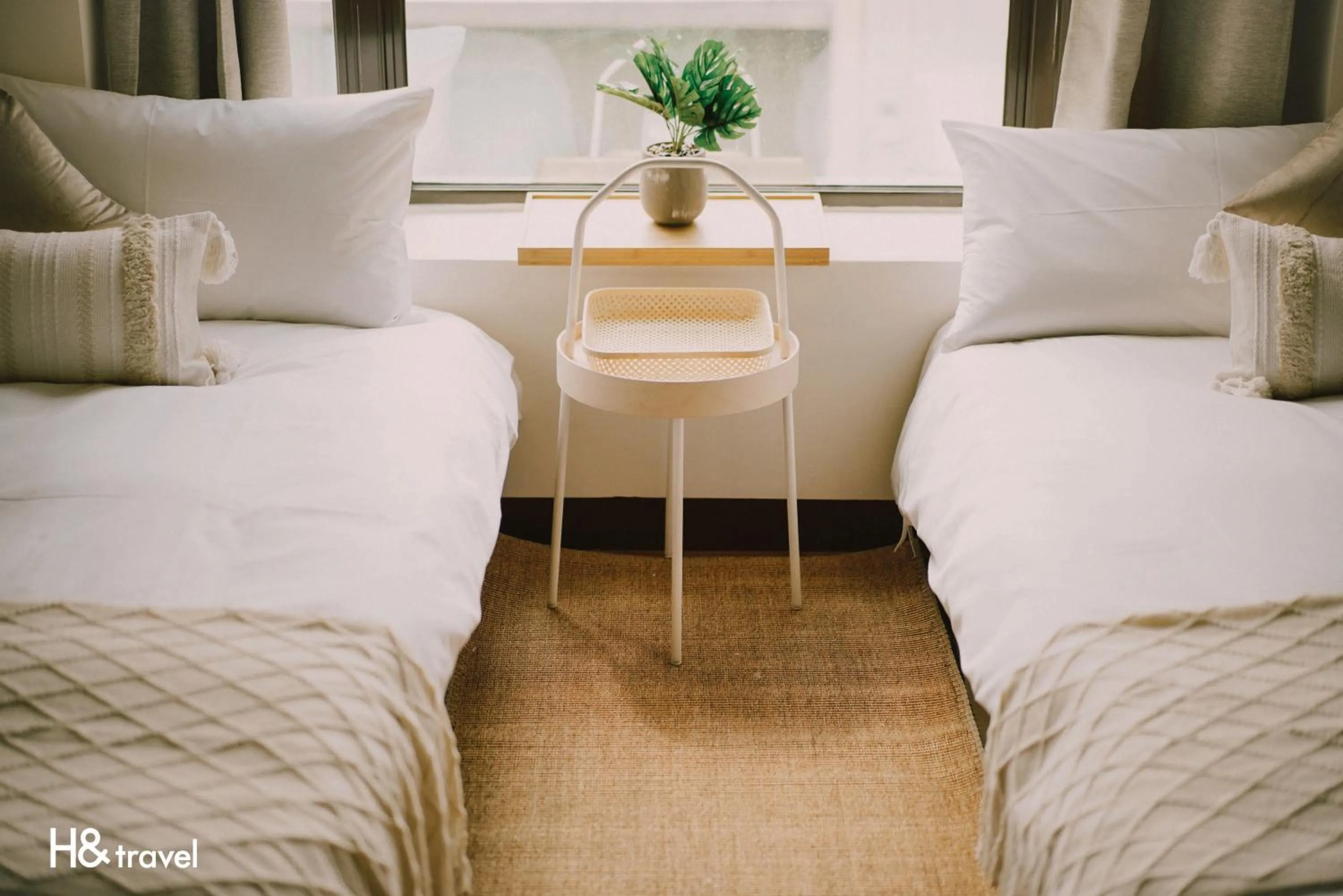 On site, Bed in Tainan Sleepie Inn