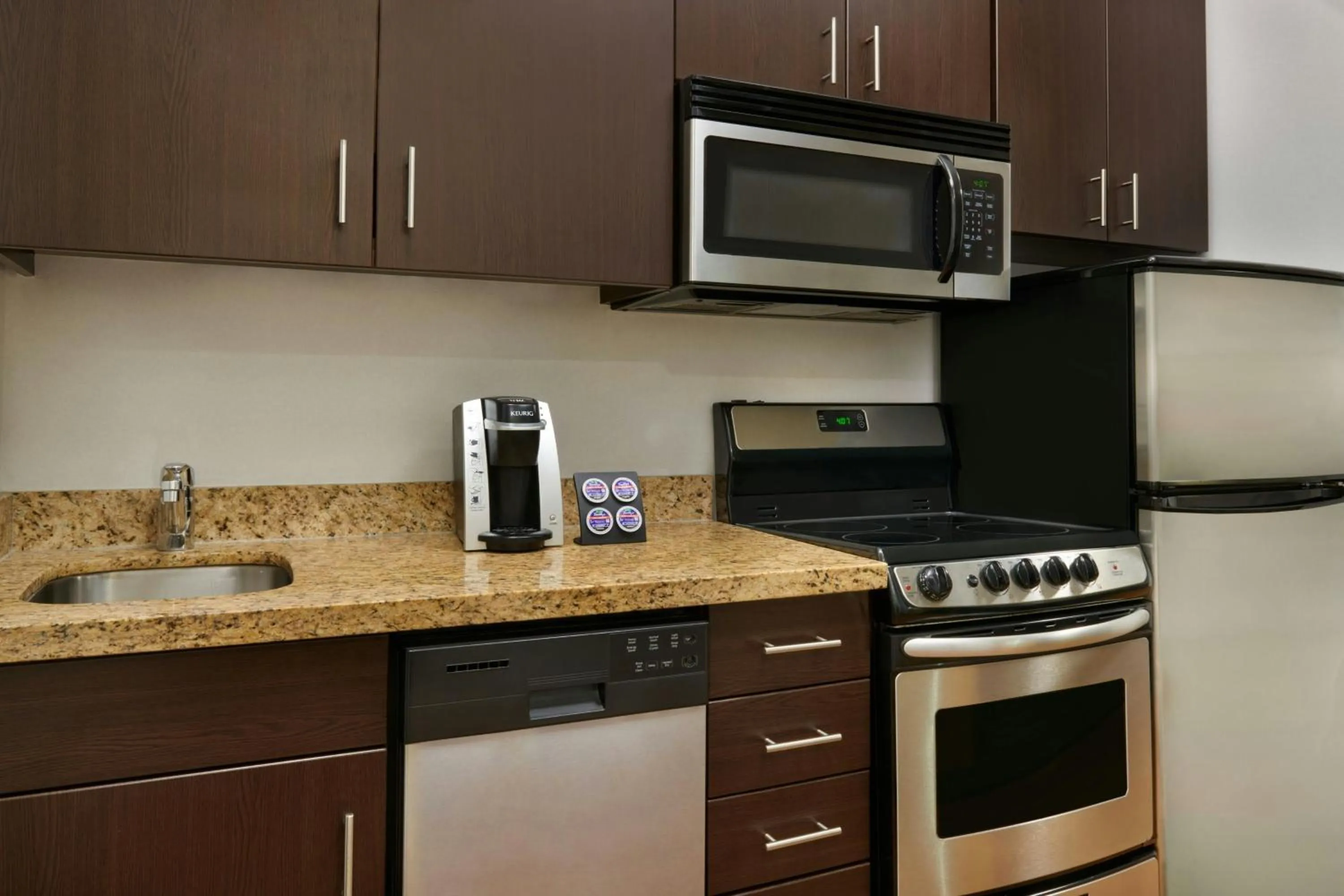 Bedroom in TownePlace Suites by Marriott London