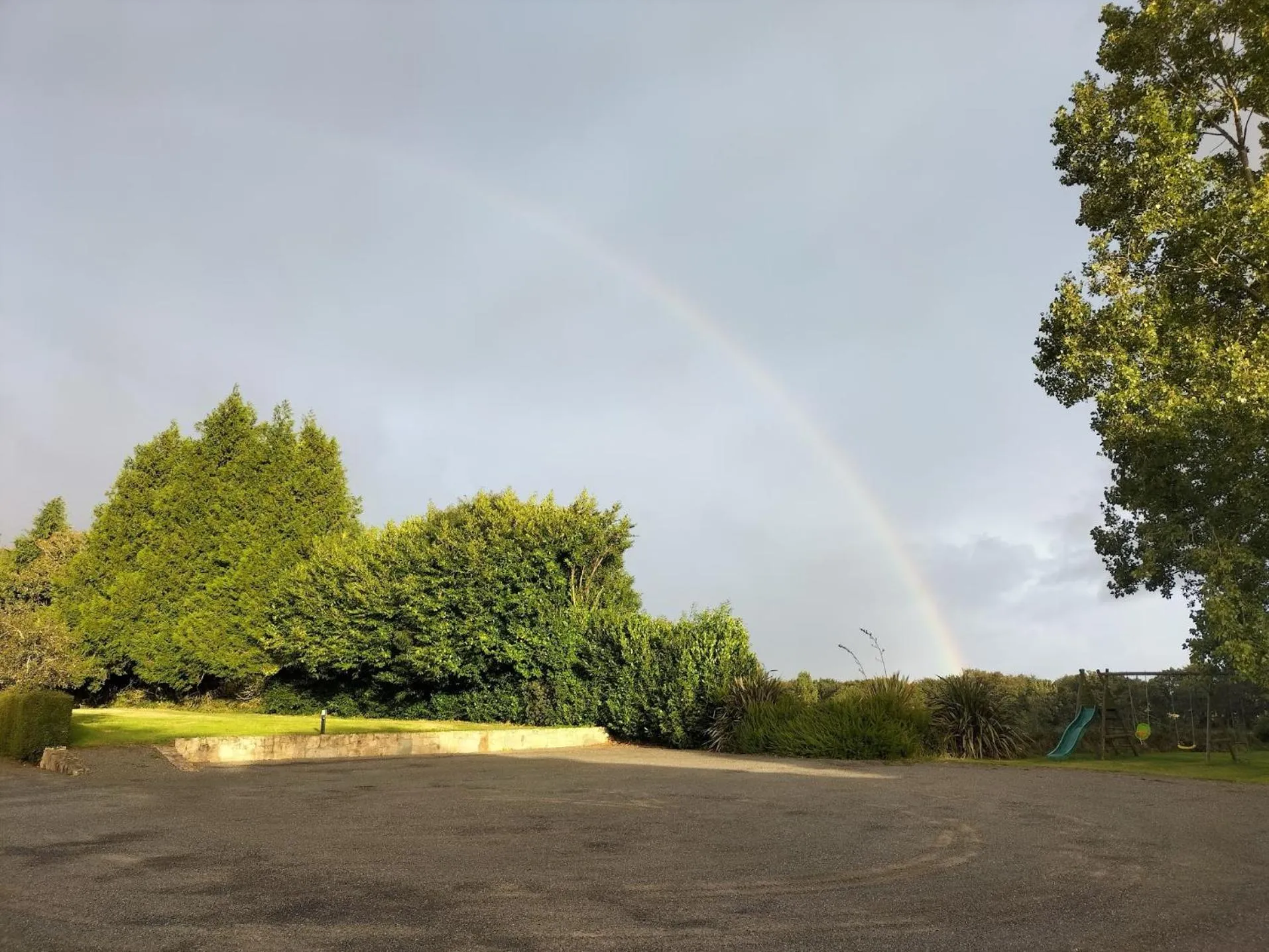 Natural landscape in Le relais de Roscarven