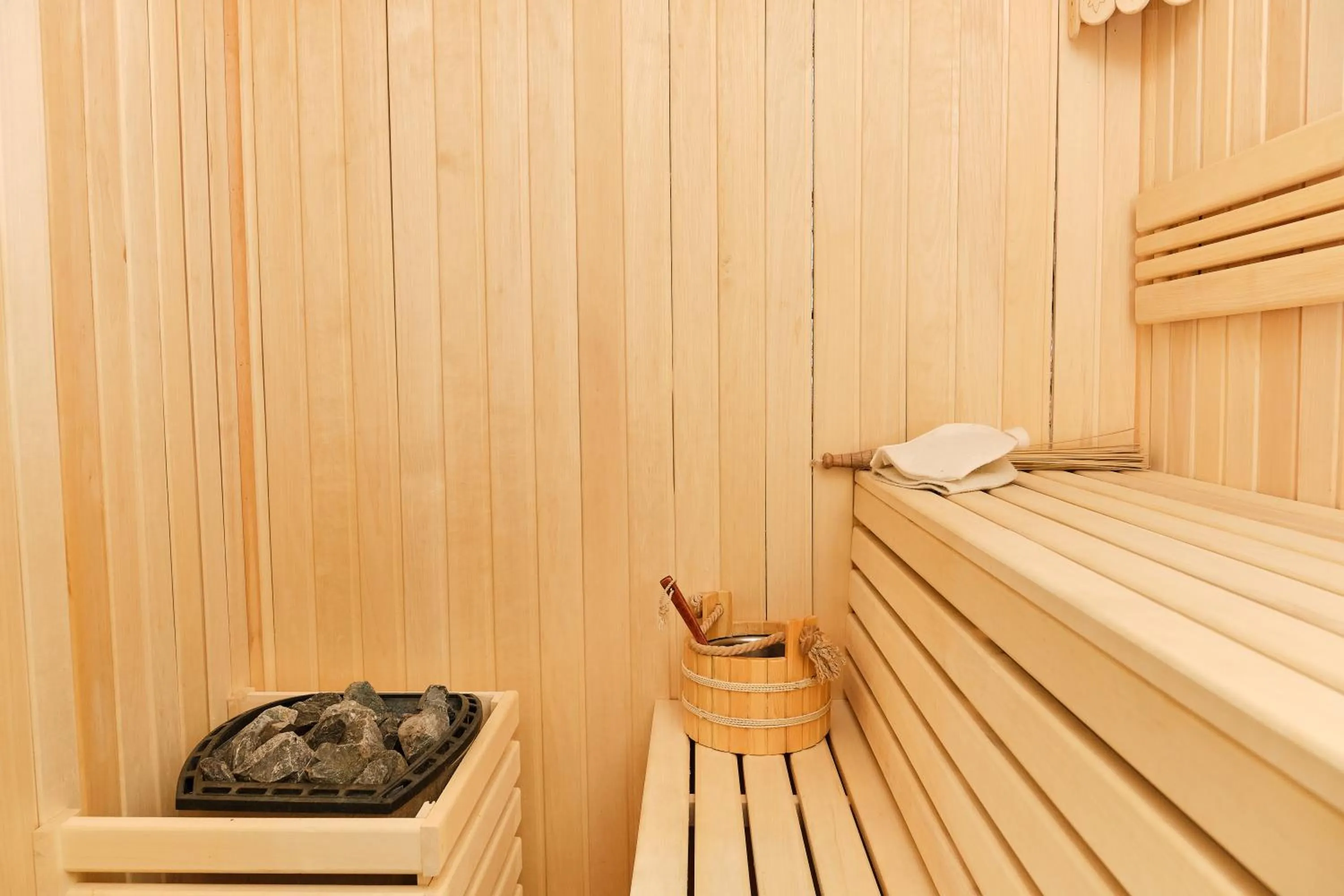 Sauna in Central Palace Halal Hotel