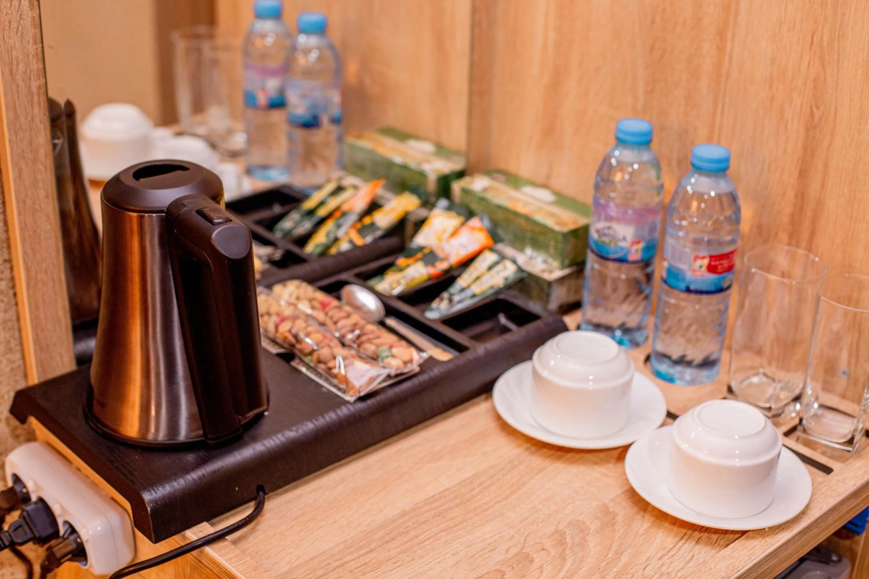 Coffee/tea facilities in Central Palace Halal Hotel