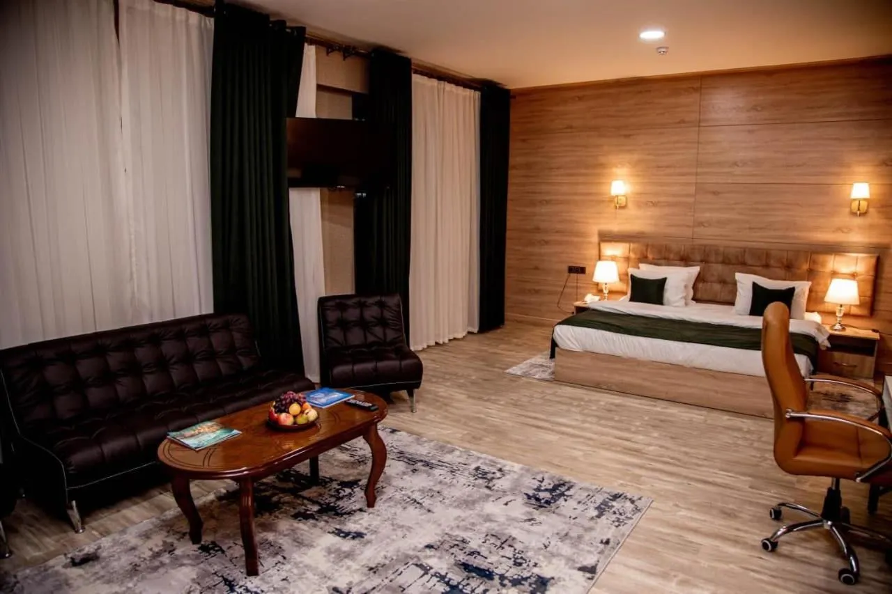 Bed in Central Palace Halal Hotel