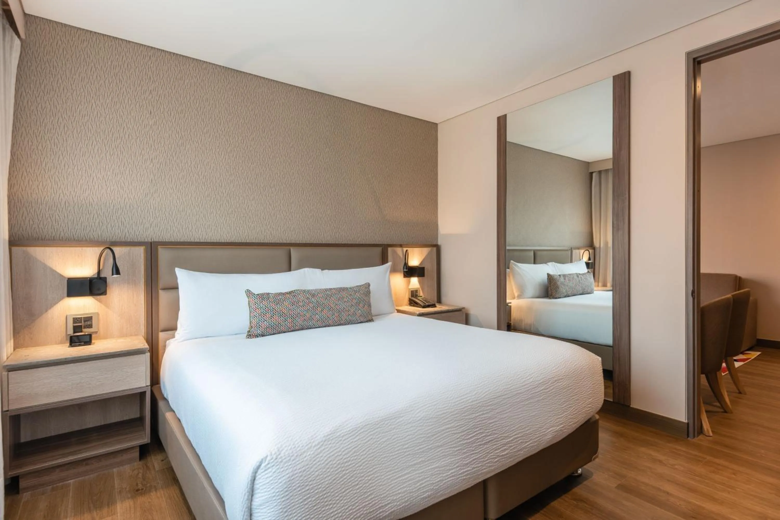 Bedroom, Bed in Residence Inn by Marriott Bogota