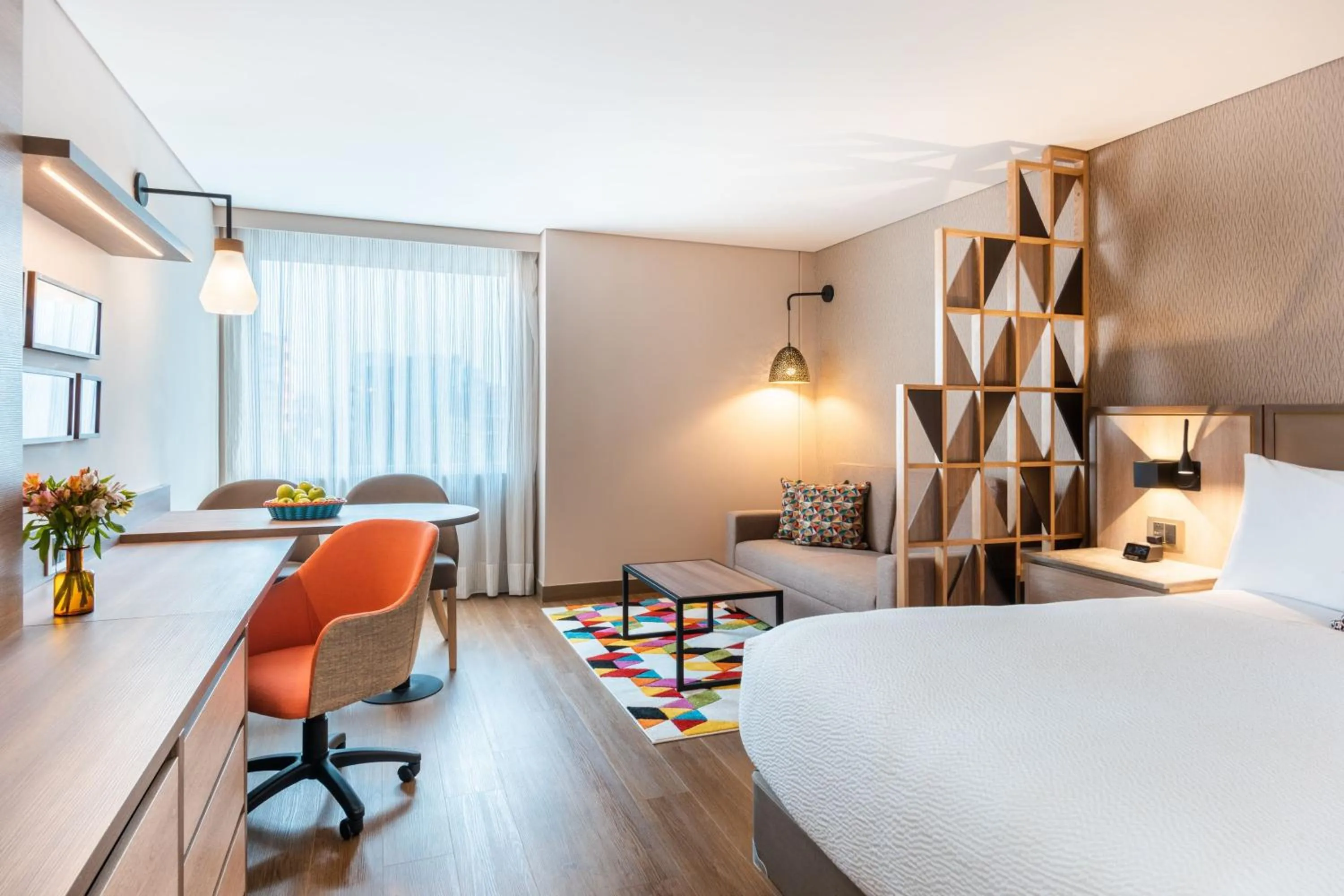 Bedroom, Bed in Residence Inn by Marriott Bogota
