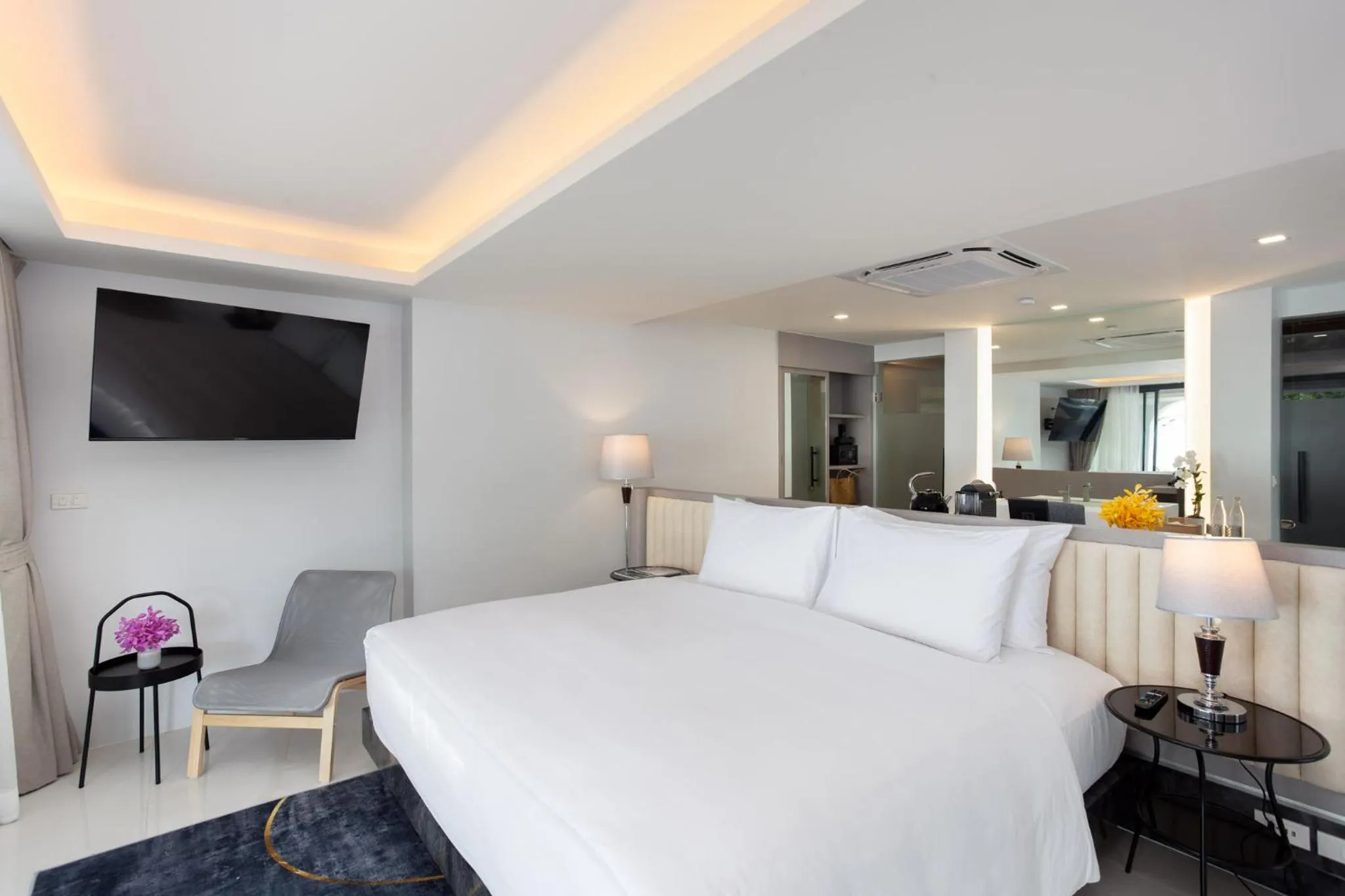 Bedroom, Bed in Anona Beachfront Phuket Resort-SHA EXTRA PLUS