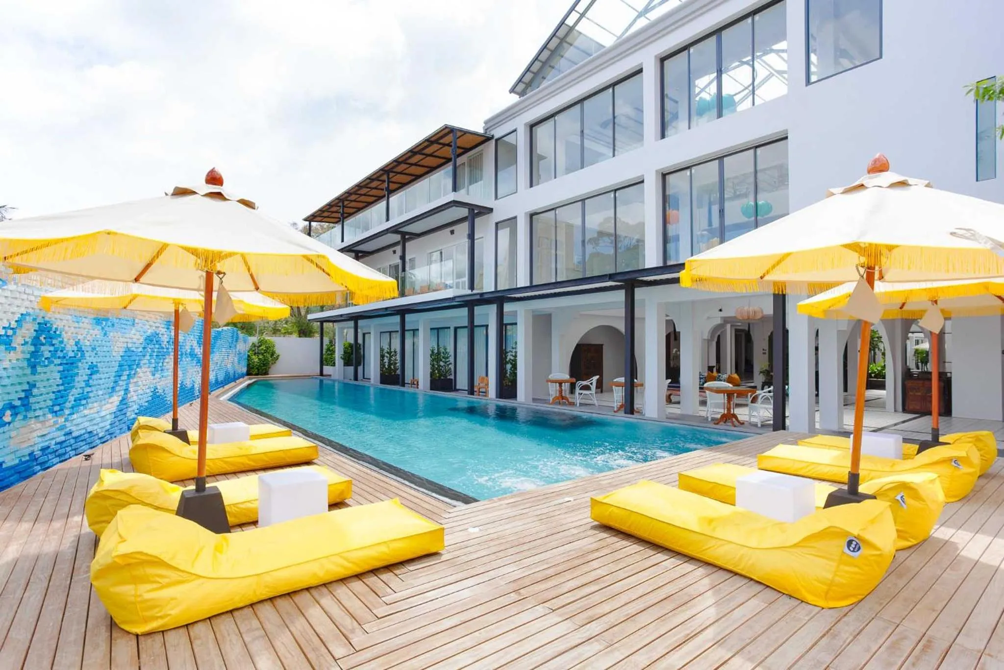 Swimming pool in Anona Beachfront Phuket Resort-SHA EXTRA PLUS