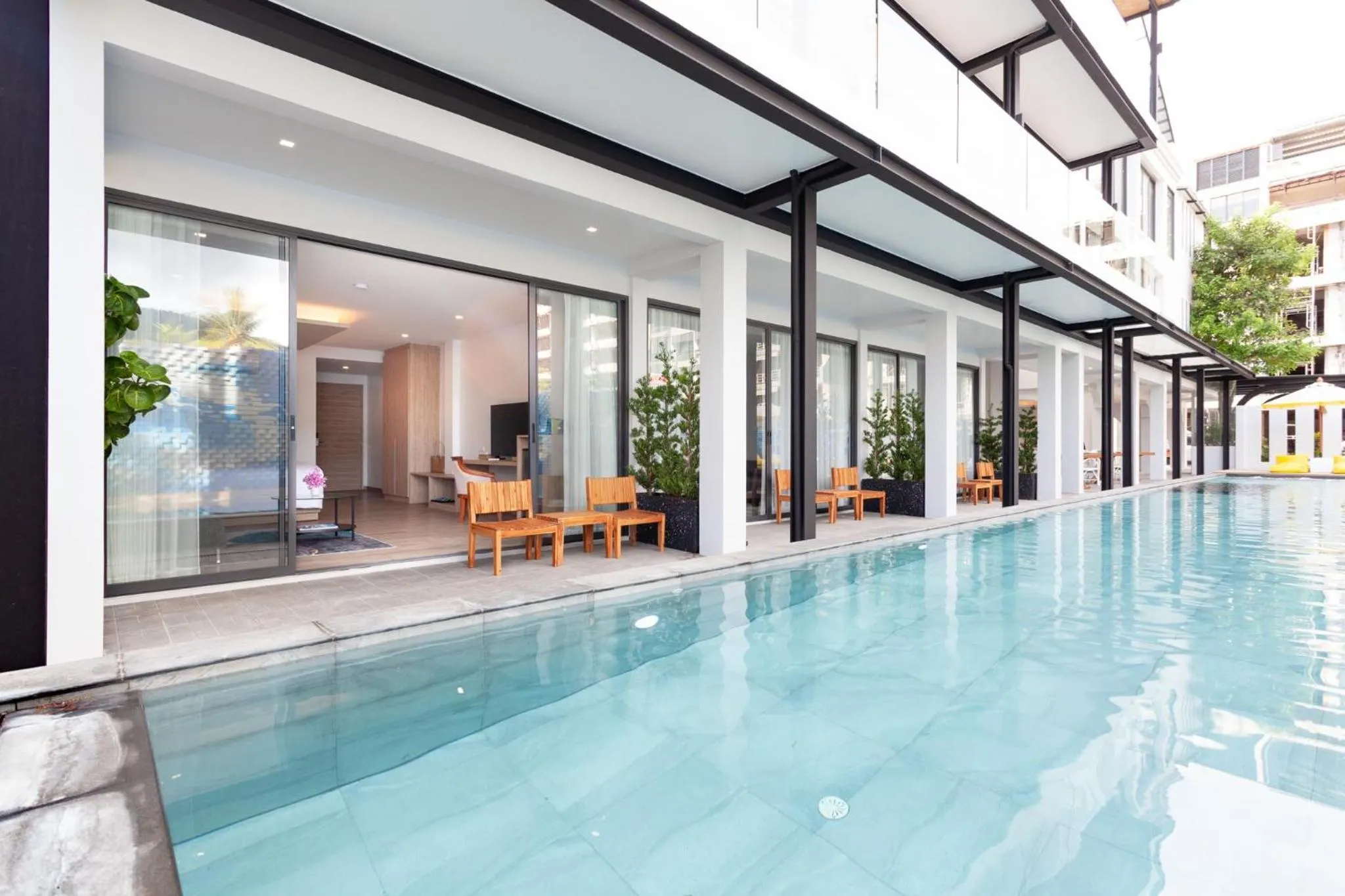 Balcony/Terrace in Anona Beachfront Phuket Resort-SHA EXTRA PLUS