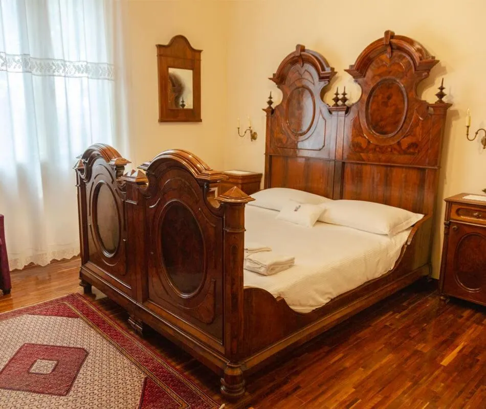 Bed in Villa Lioy-Faresin