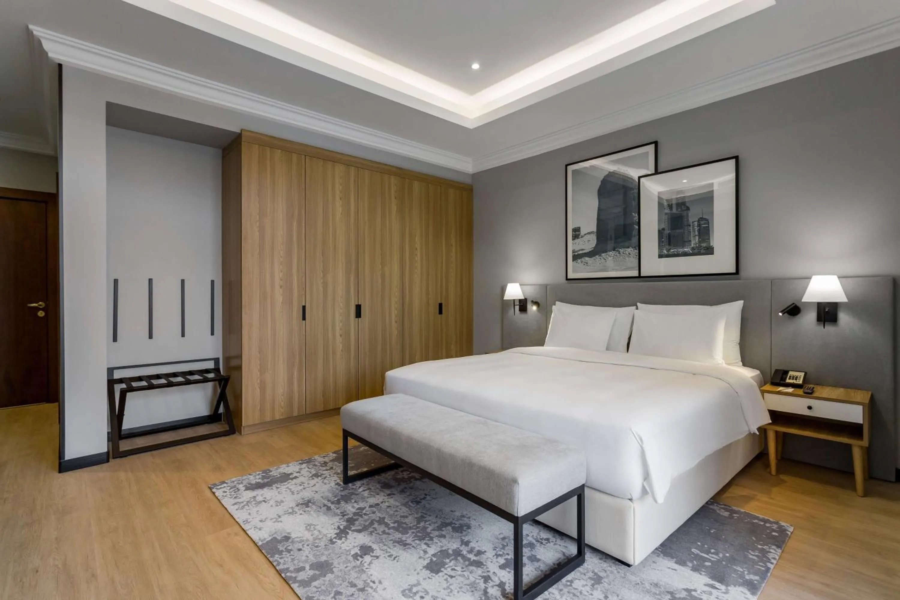 Photo of the whole room, Bed in Radisson Hotel Riyadh Airport