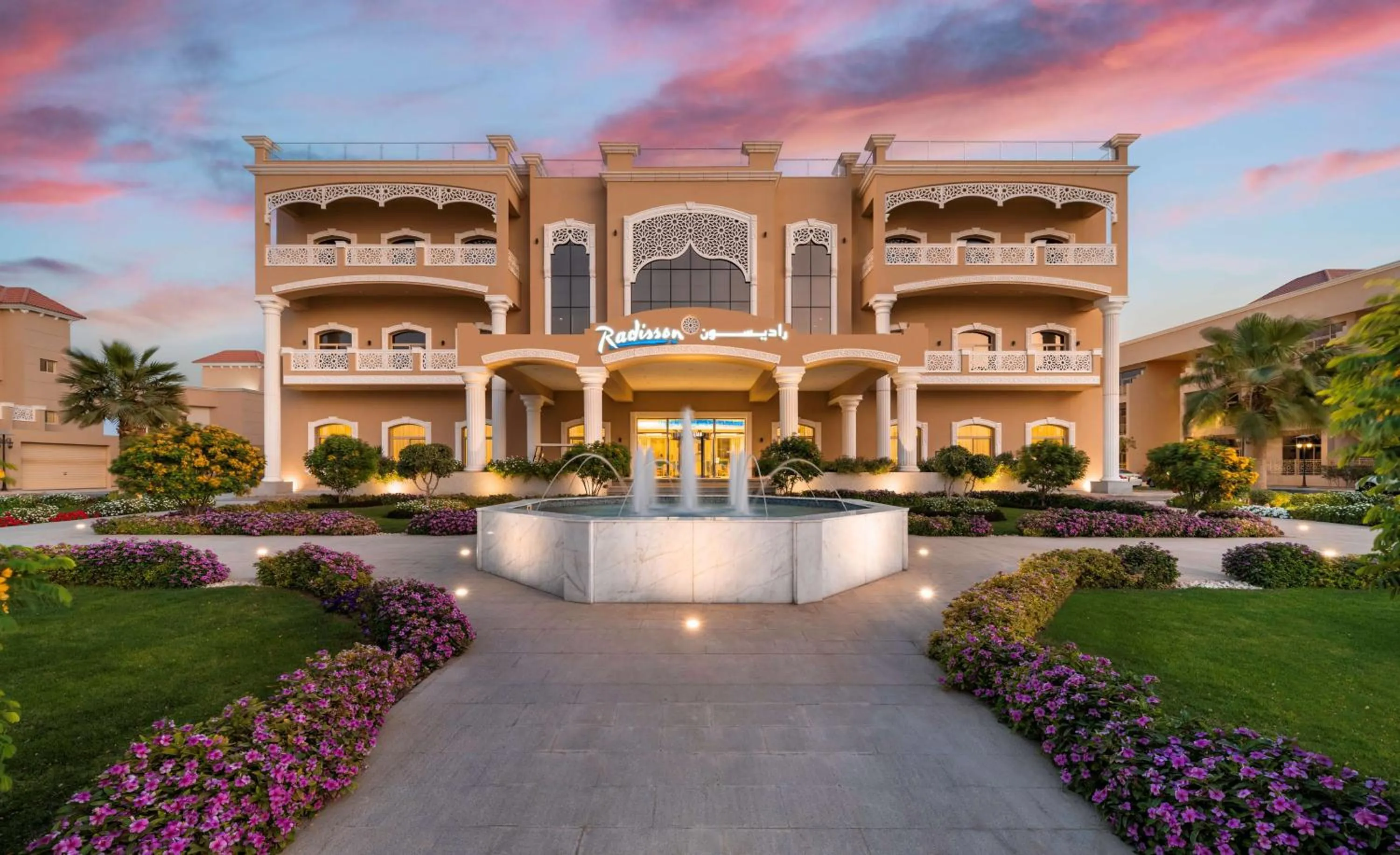 Property building in Radisson Hotel Riyadh Airport