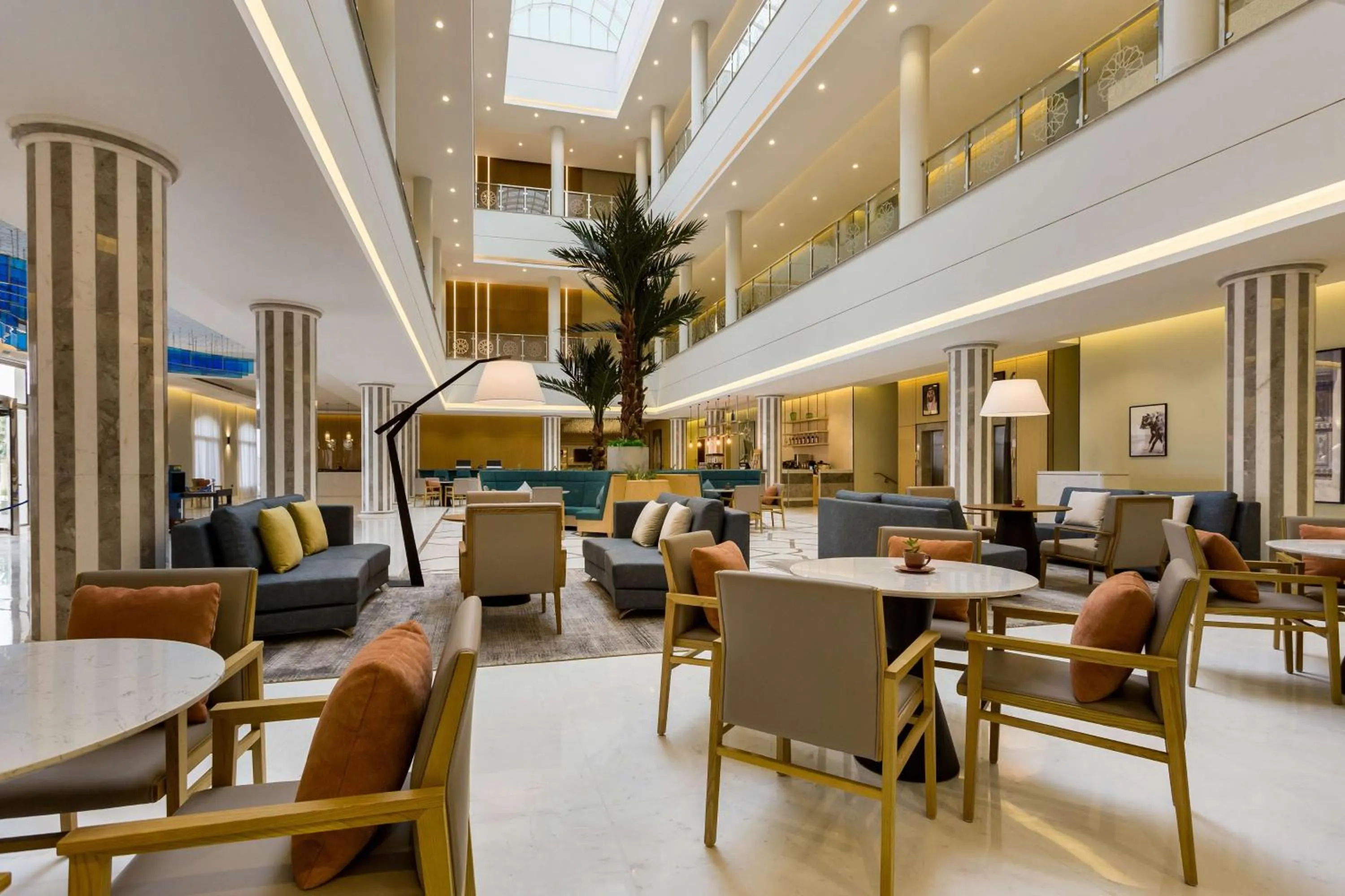 Lobby or reception in Radisson Hotel Riyadh Airport