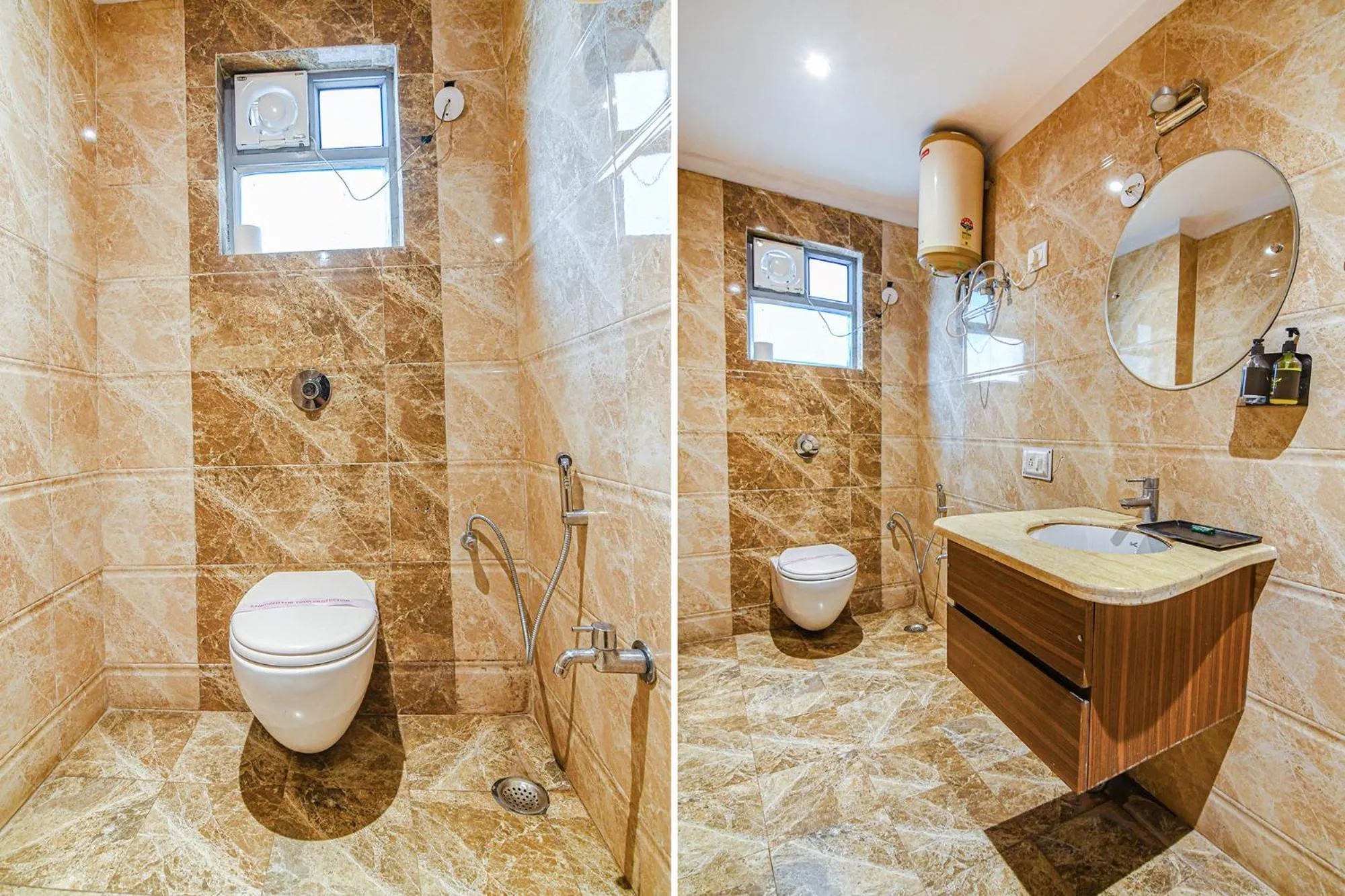 Bathroom in FabHotel Shivani International