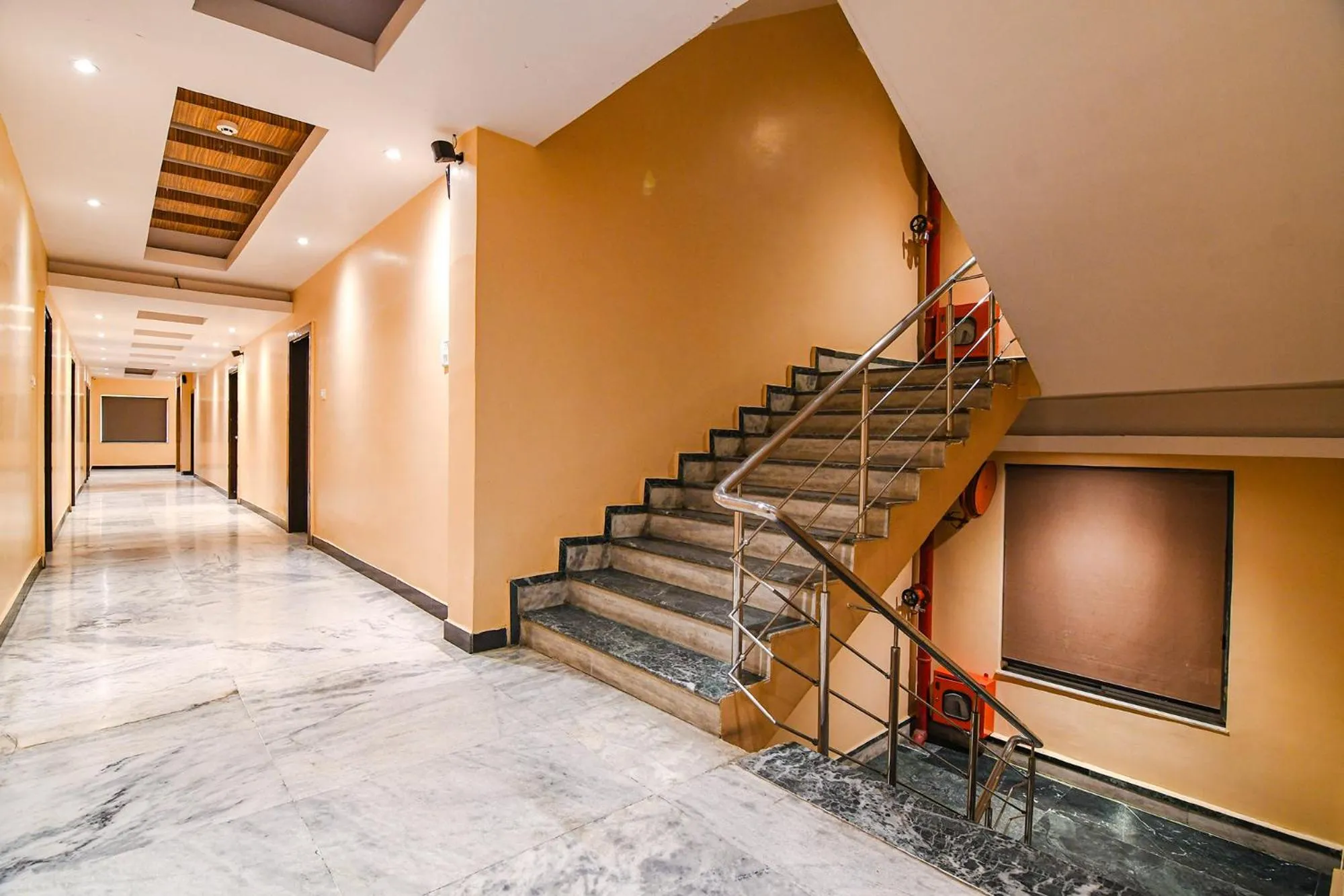 Lobby or reception in FabHotel Shivani International