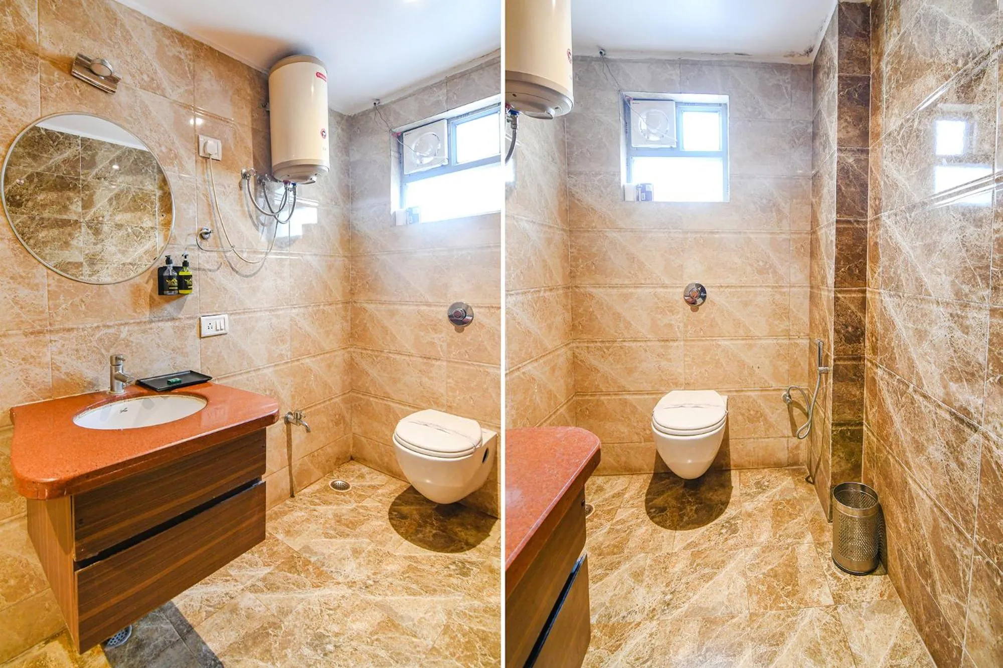 Bathroom in FabHotel Shivani International