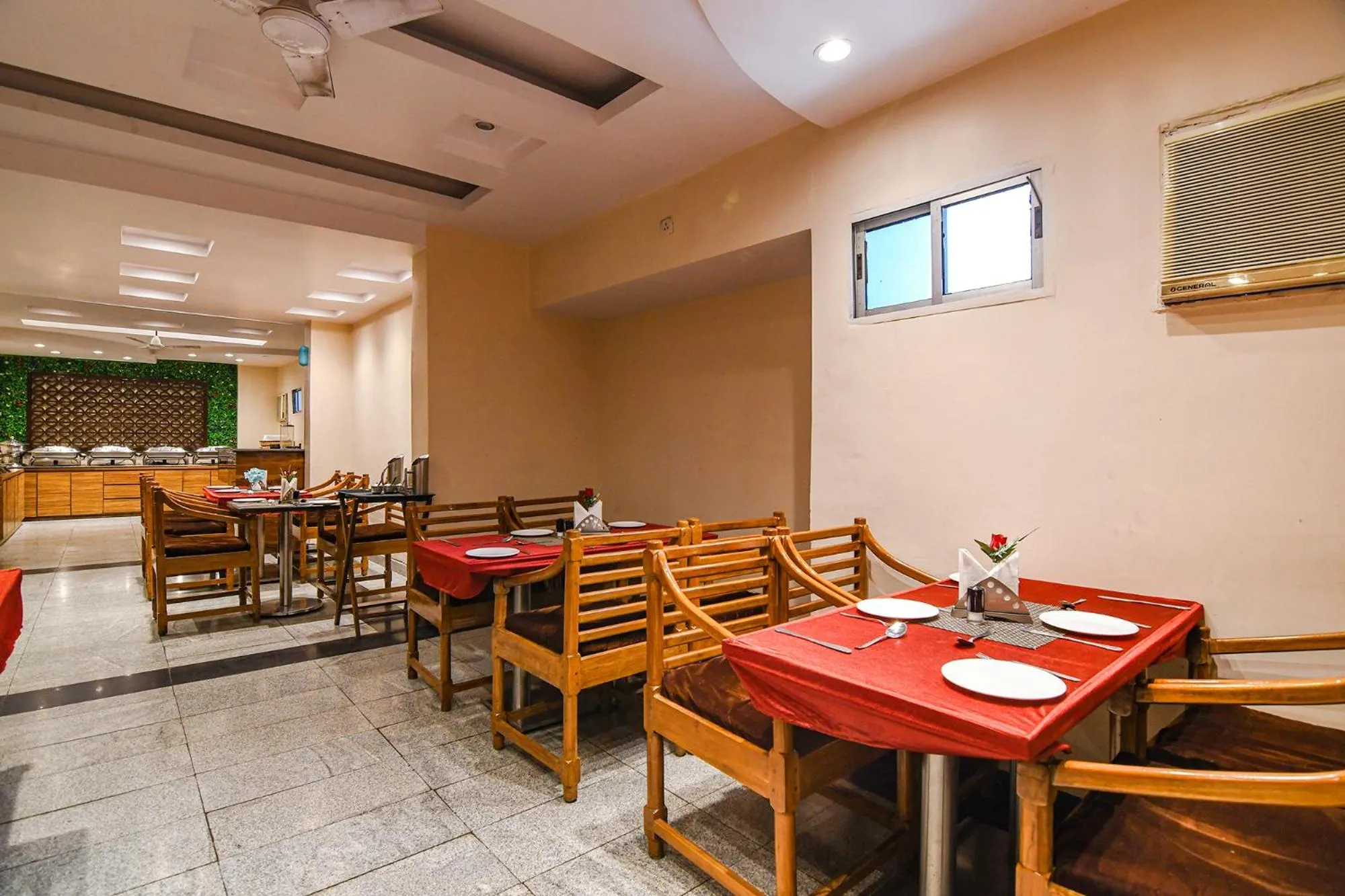 Restaurant/places to eat in FabHotel Shivani International
