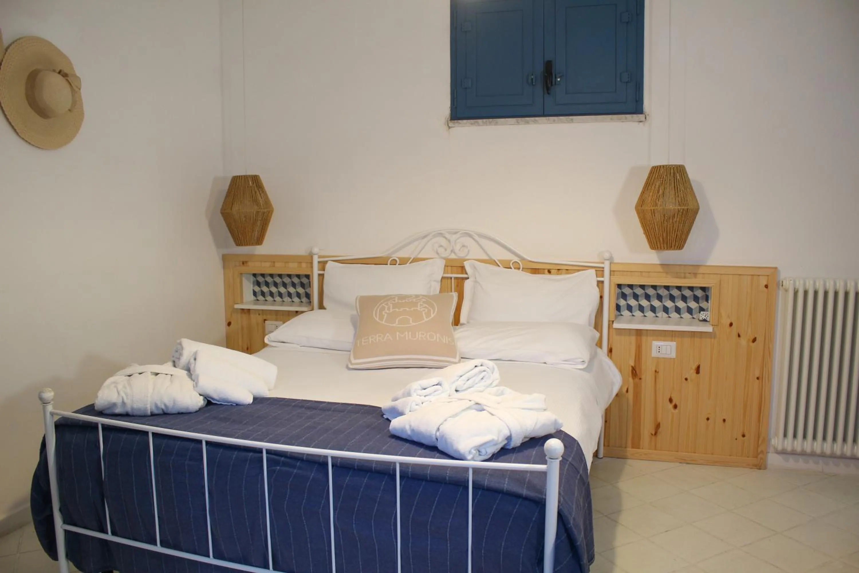 Bed in Terra Muronis Hotel Diffuso