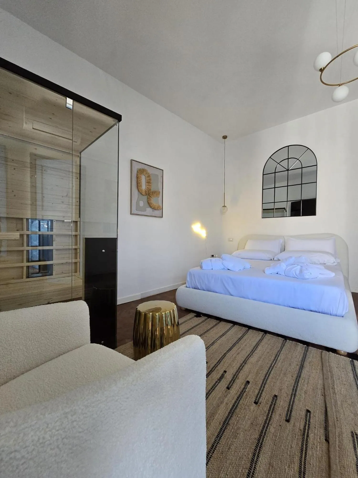 Bed in Terra Muronis Hotel Diffuso