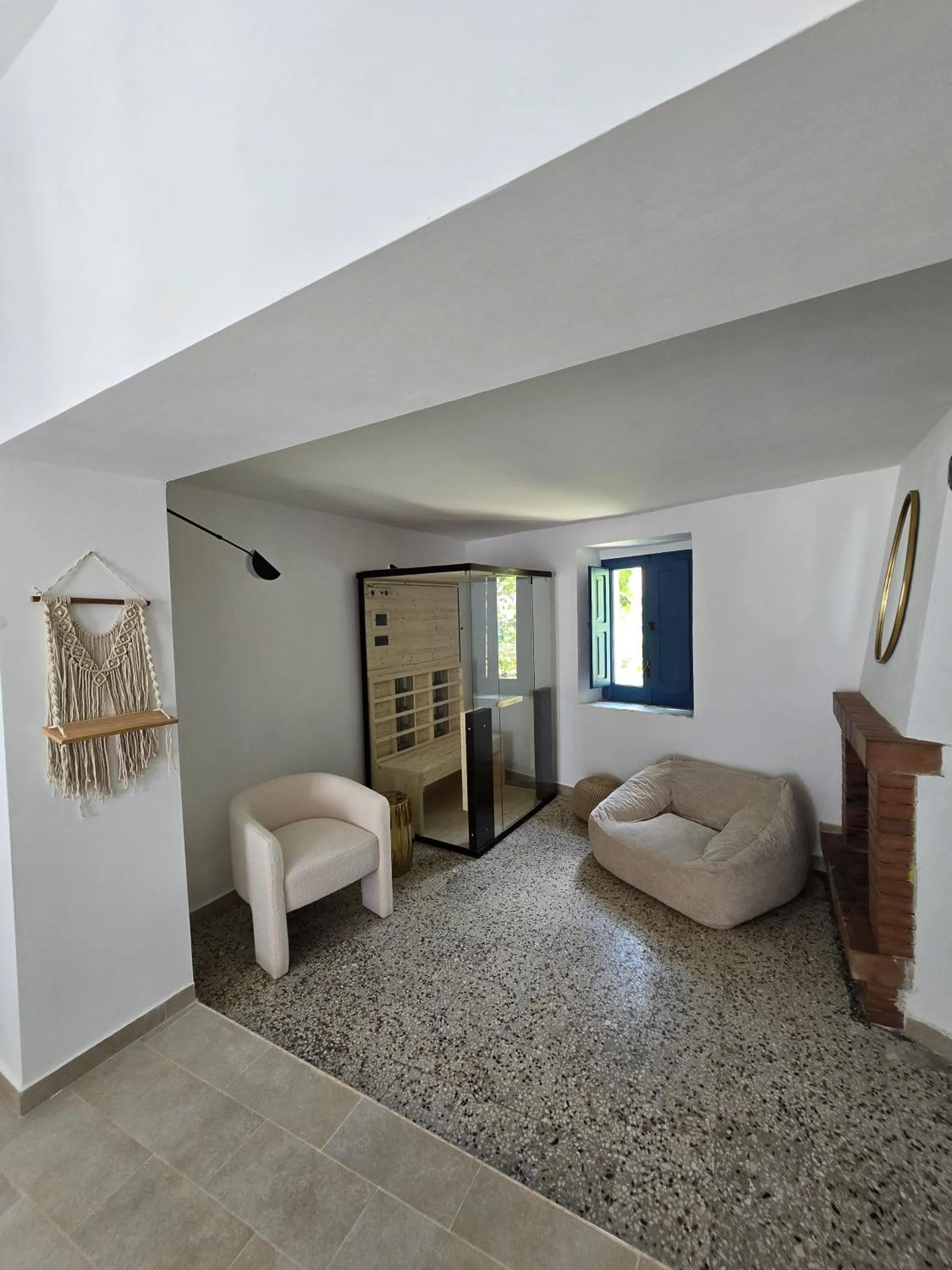 Sauna in Terra Muronis Hotel Diffuso