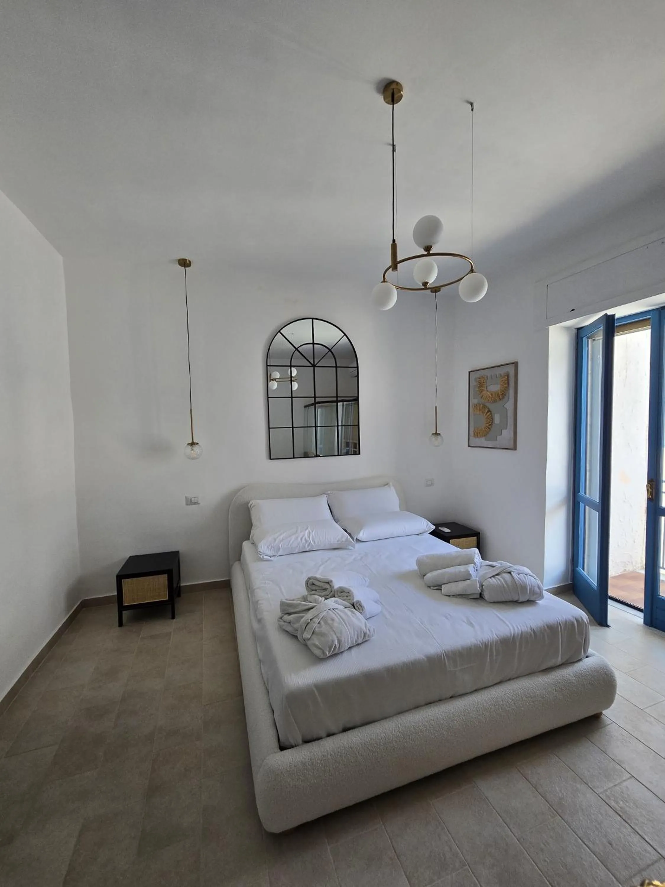 Bed in Terra Muronis Hotel Diffuso