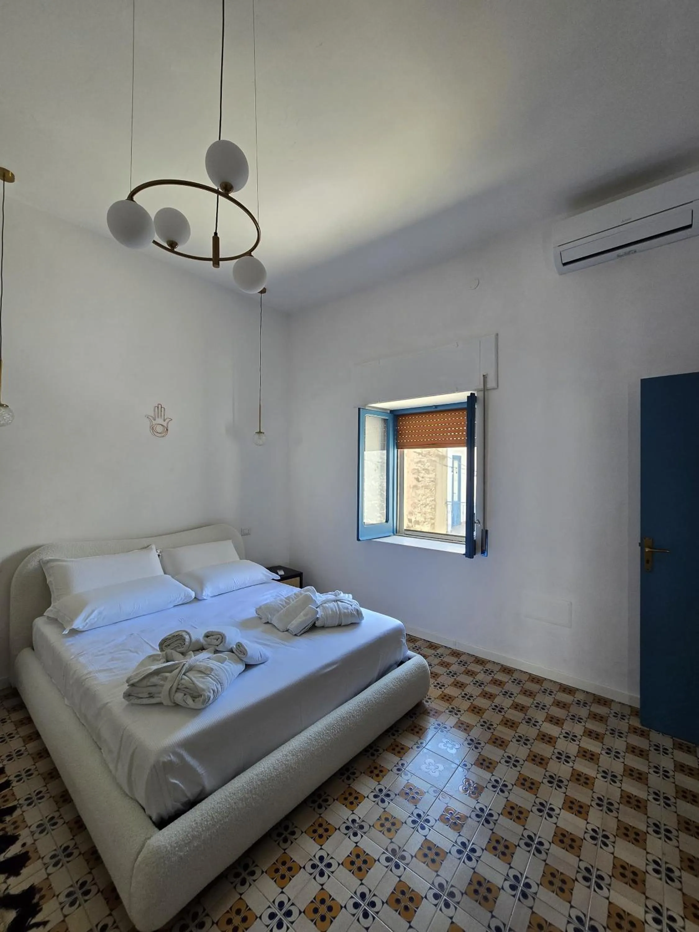 Bed in Terra Muronis Hotel Diffuso