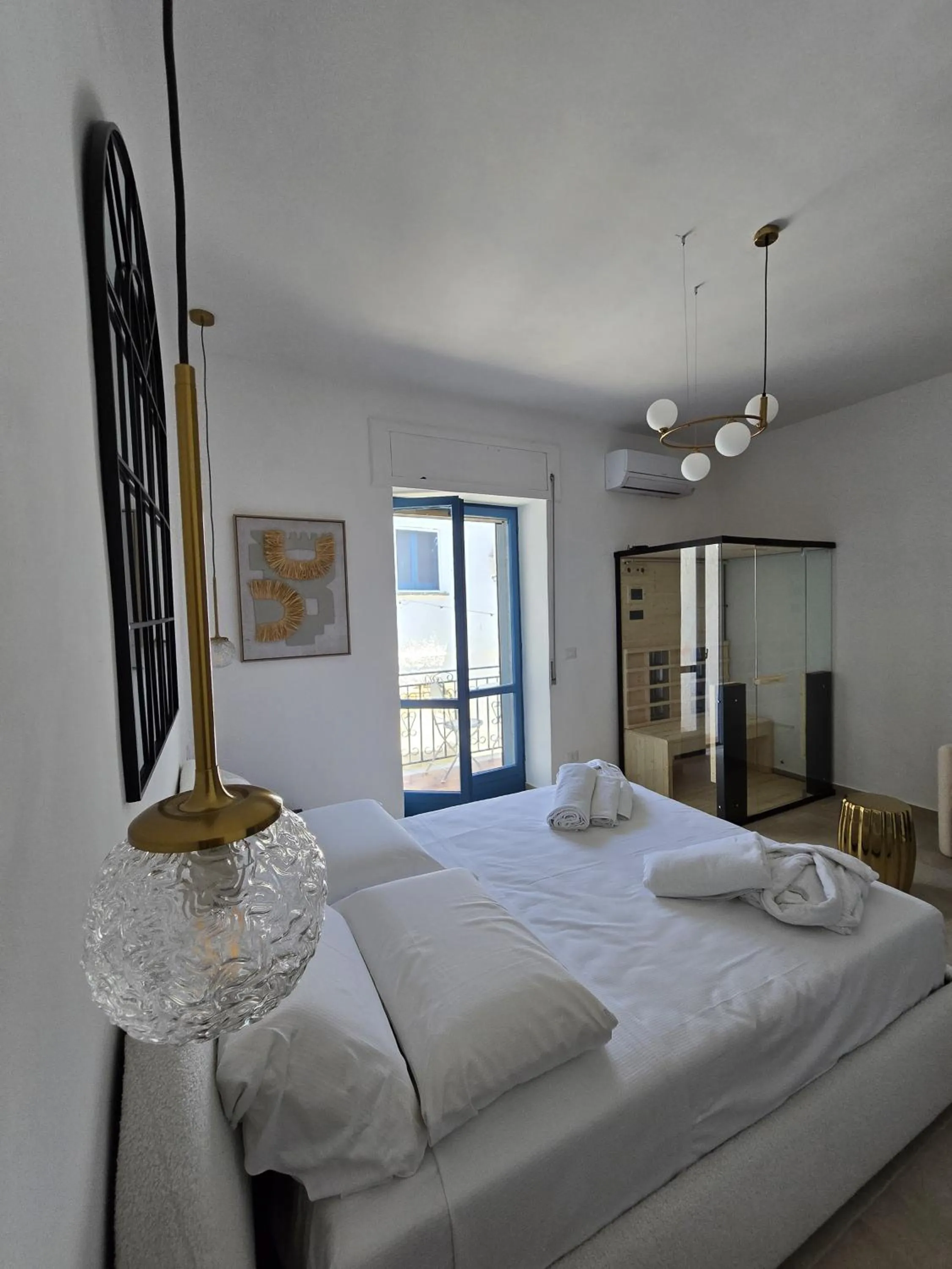 Bed in Terra Muronis Hotel Diffuso