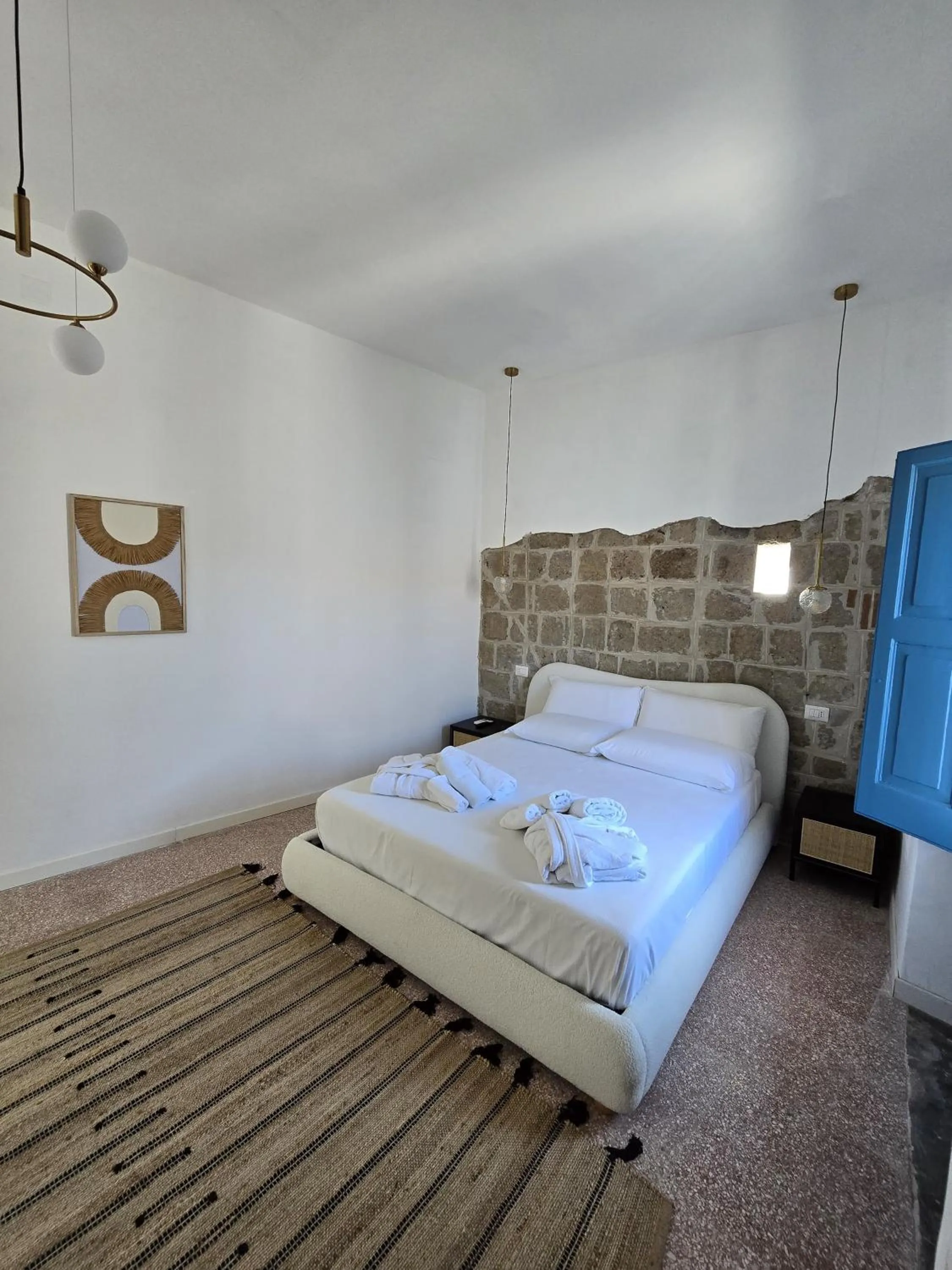 Bed in Terra Muronis Hotel Diffuso