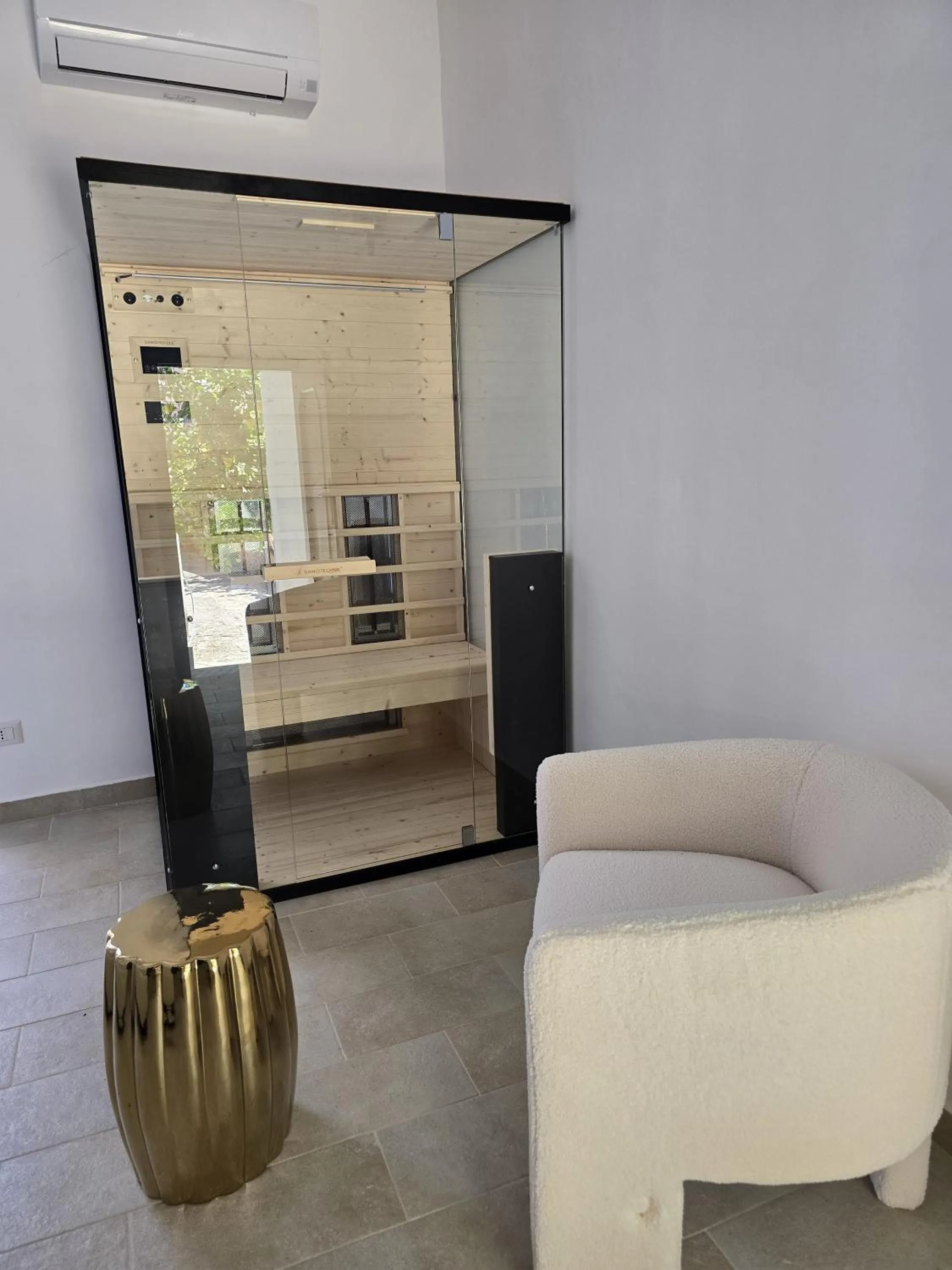 Sauna in Terra Muronis Hotel Diffuso