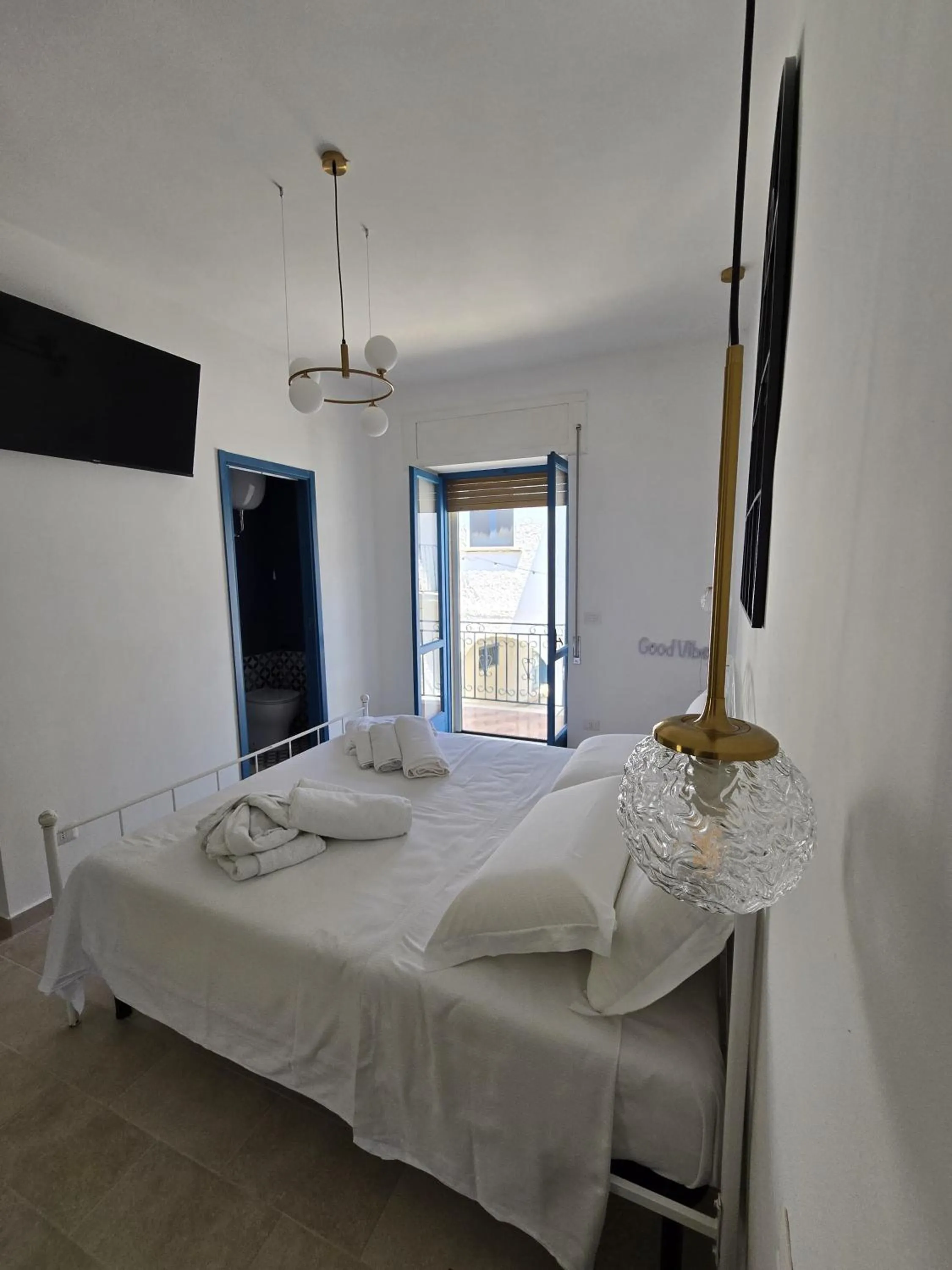 Bed in Terra Muronis Hotel Diffuso