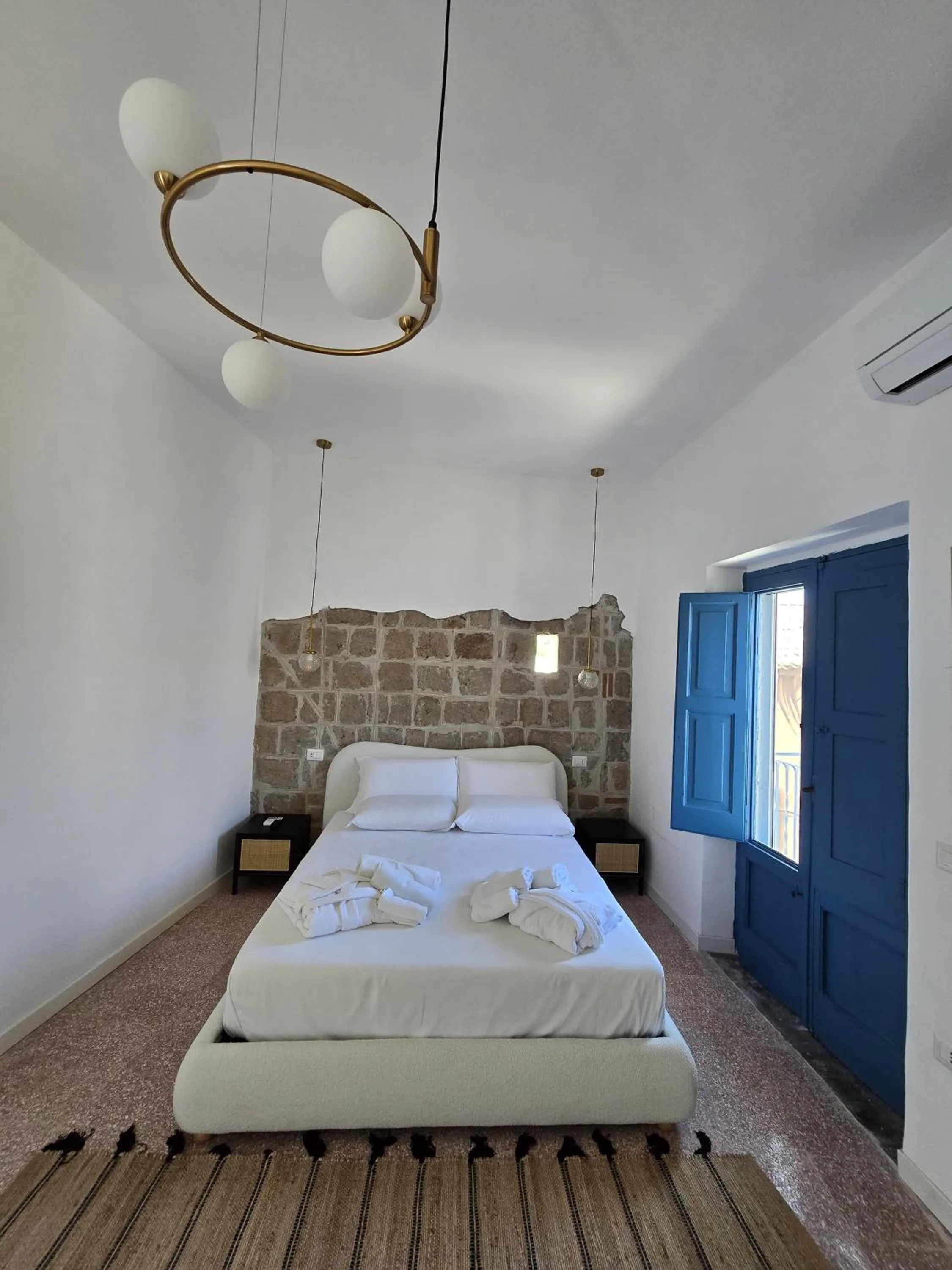 Bed in Terra Muronis Hotel Diffuso