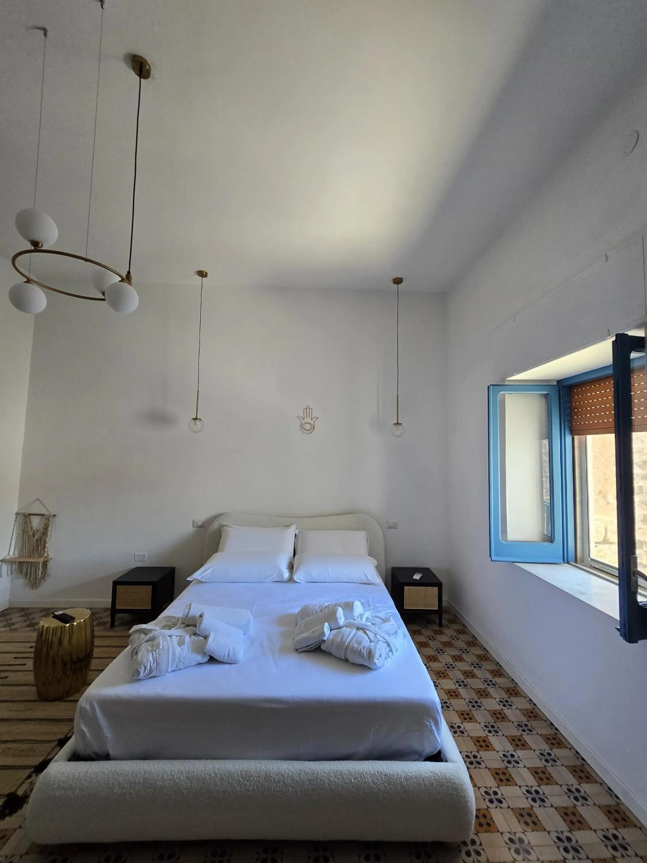 Bed in Terra Muronis Hotel Diffuso