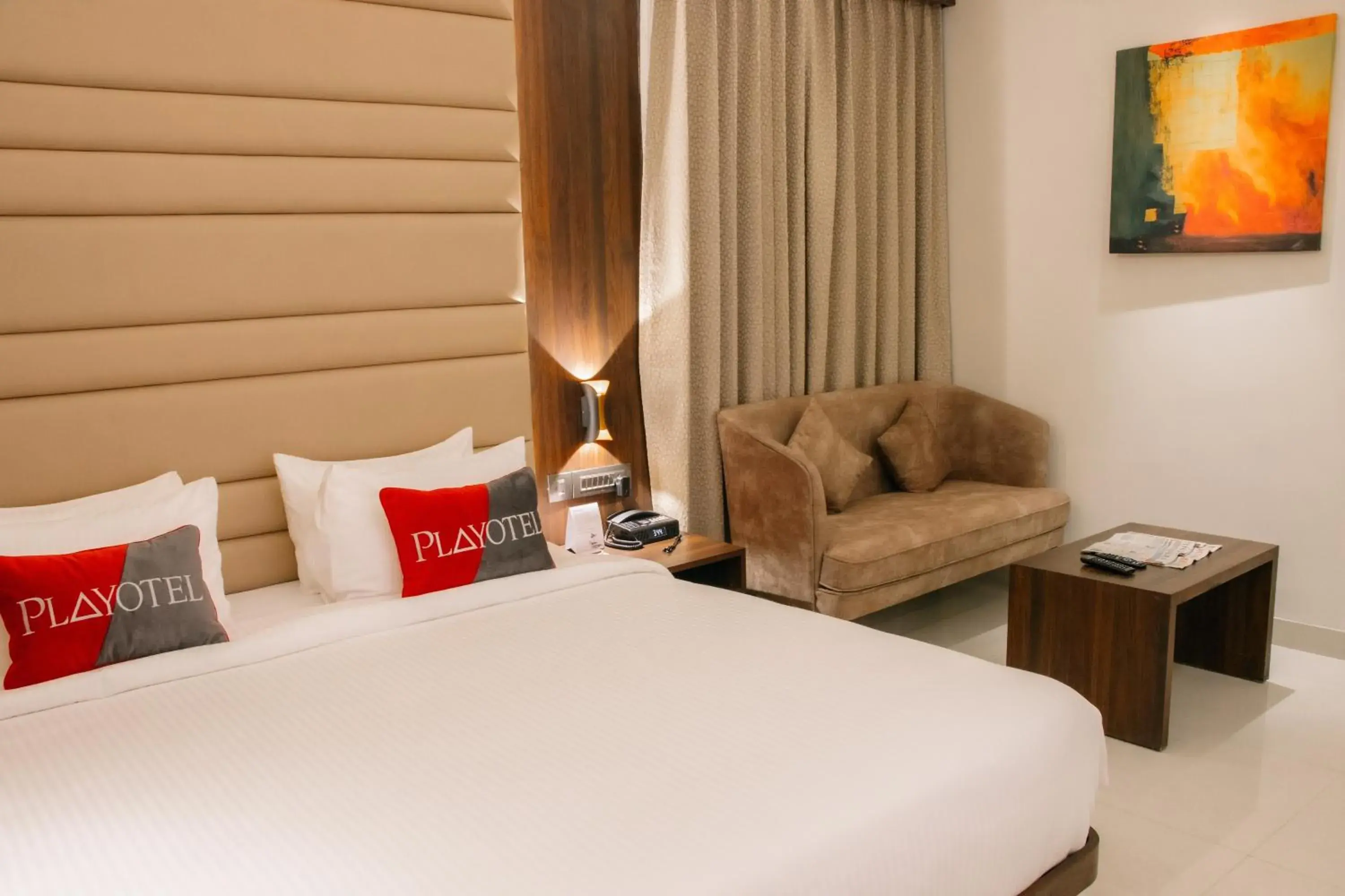 Deluxe Double Room - single occupancy in Playotel Premier Vijay Nagar Deluxe Double Room - single occupancy in Playotel Premier Vijay Nagar