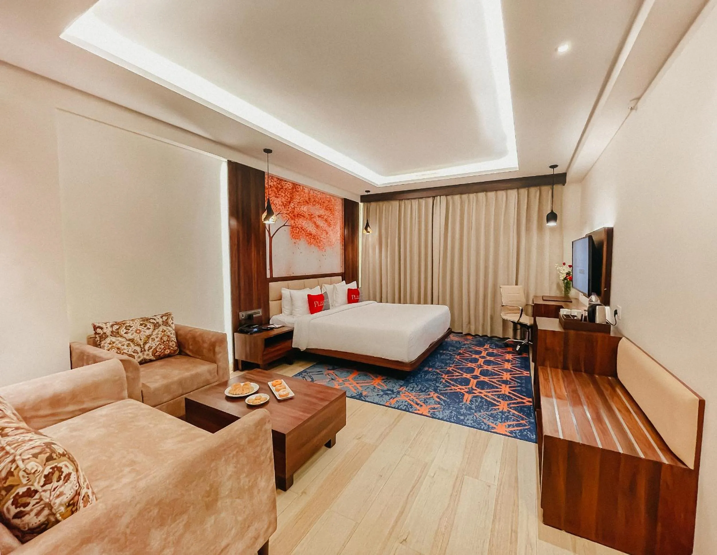 Bed in Playotel Premier Vijay Nagar