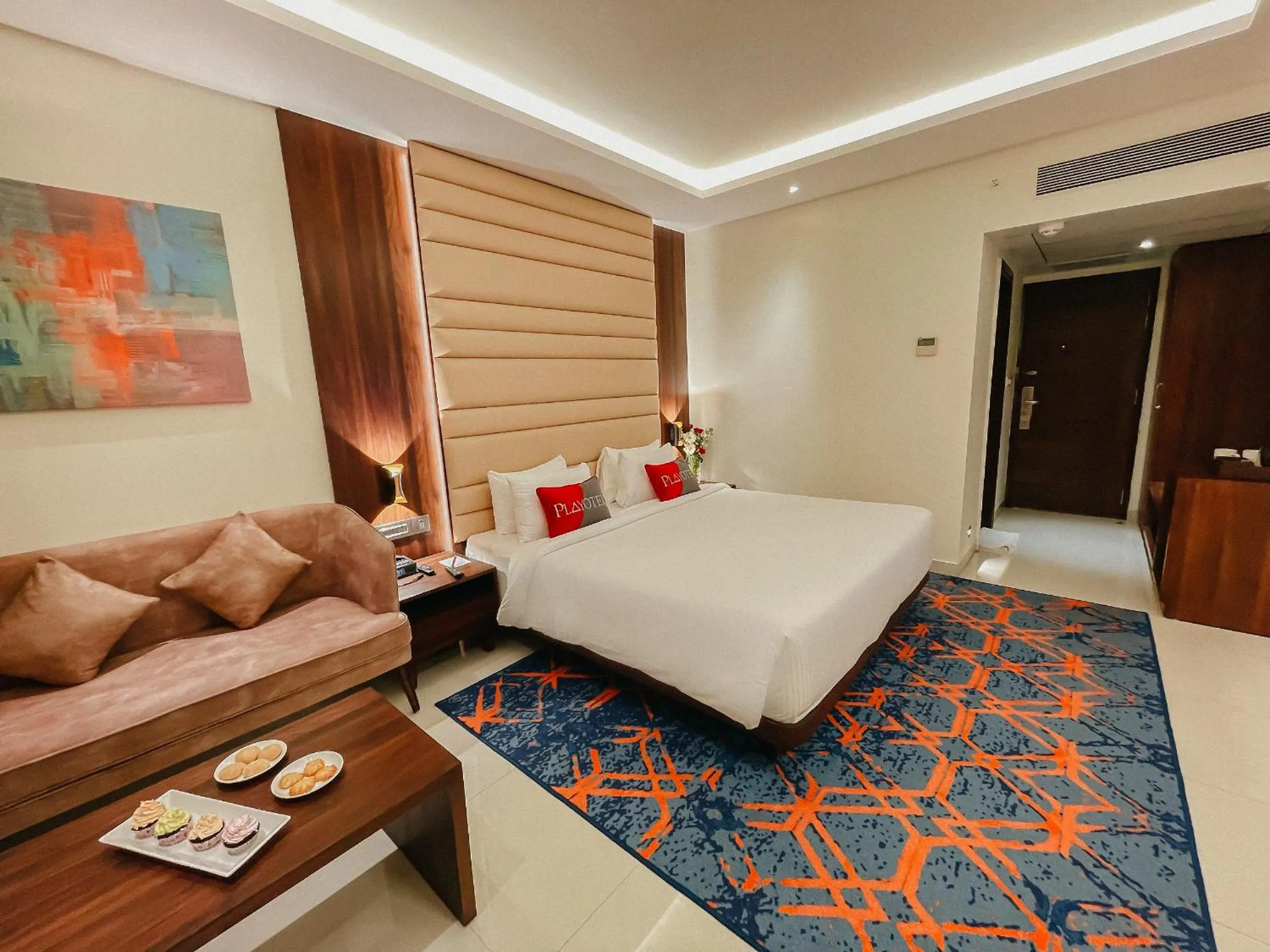 Bed in Playotel Premier Vijay Nagar