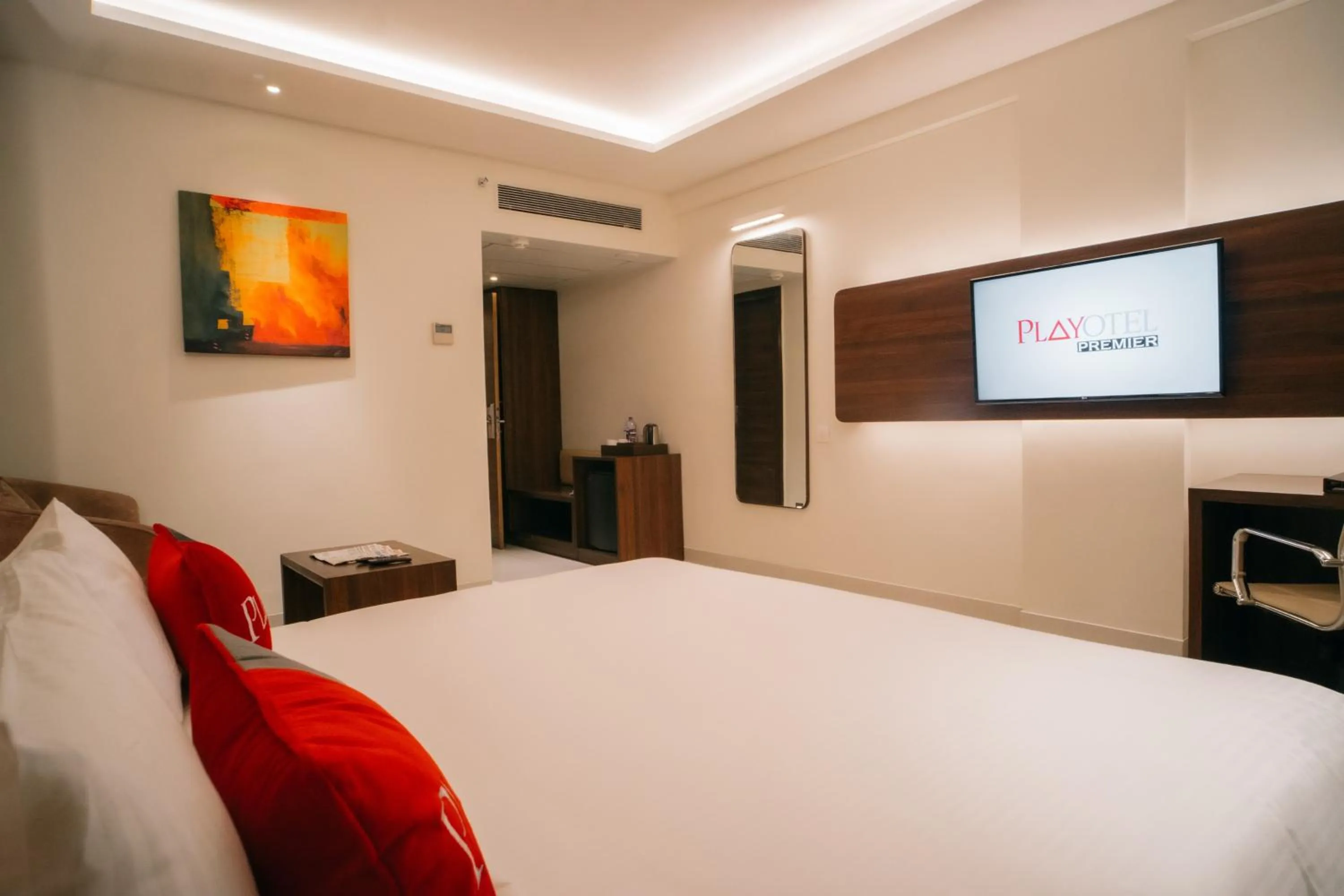 TV and multimedia, Bed in Playotel Premier Vijay Nagar