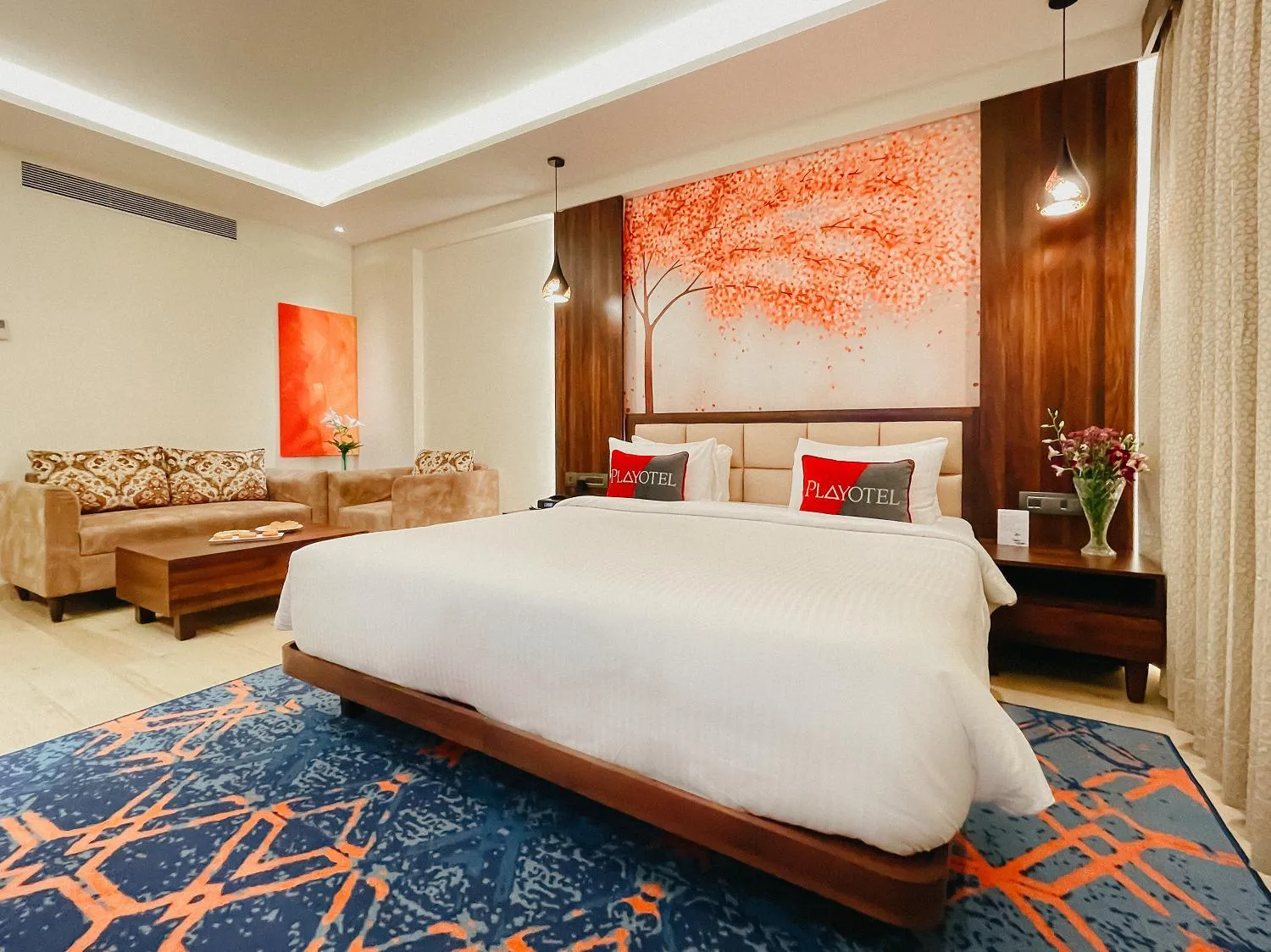 Bed in Playotel Premier Vijay Nagar