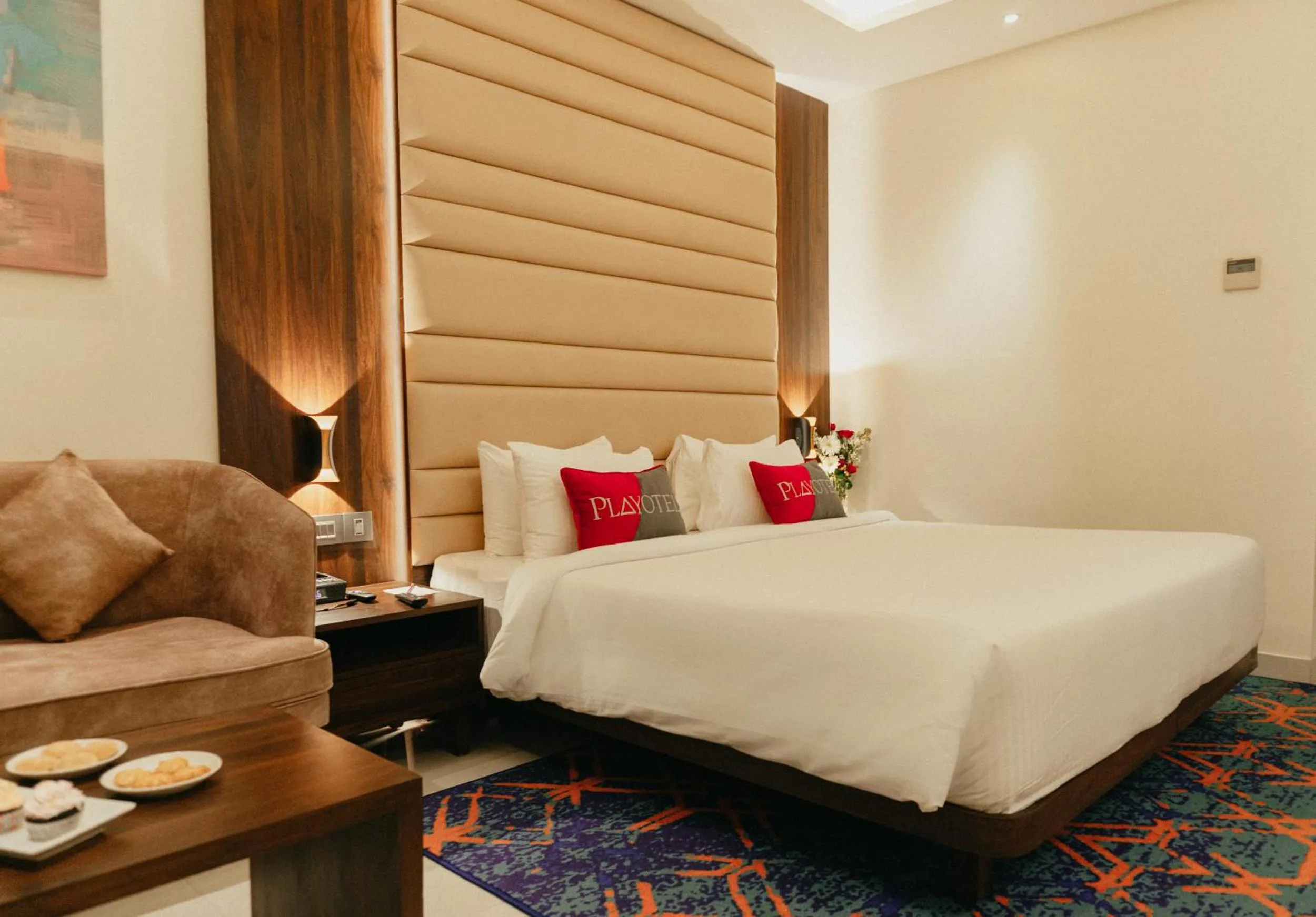 Bed in Playotel Premier Vijay Nagar