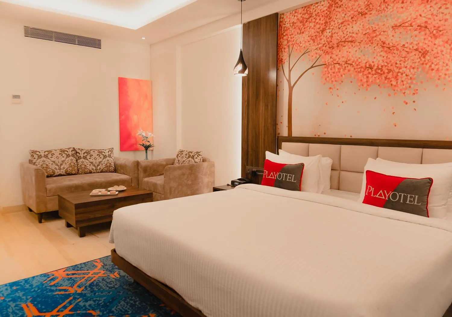 Bed in Playotel Premier Vijay Nagar