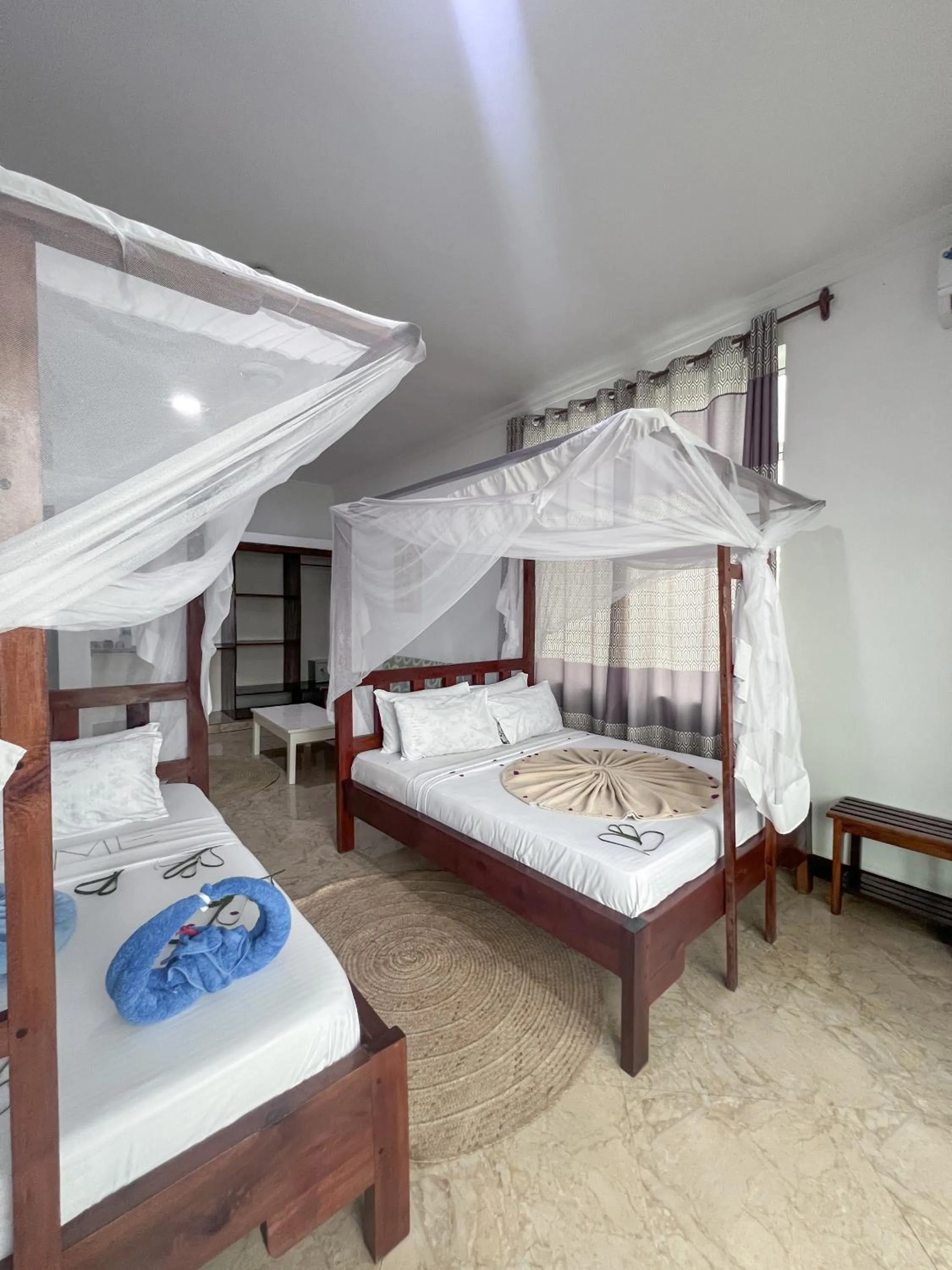 Bed in Crystal Beach Nungwi