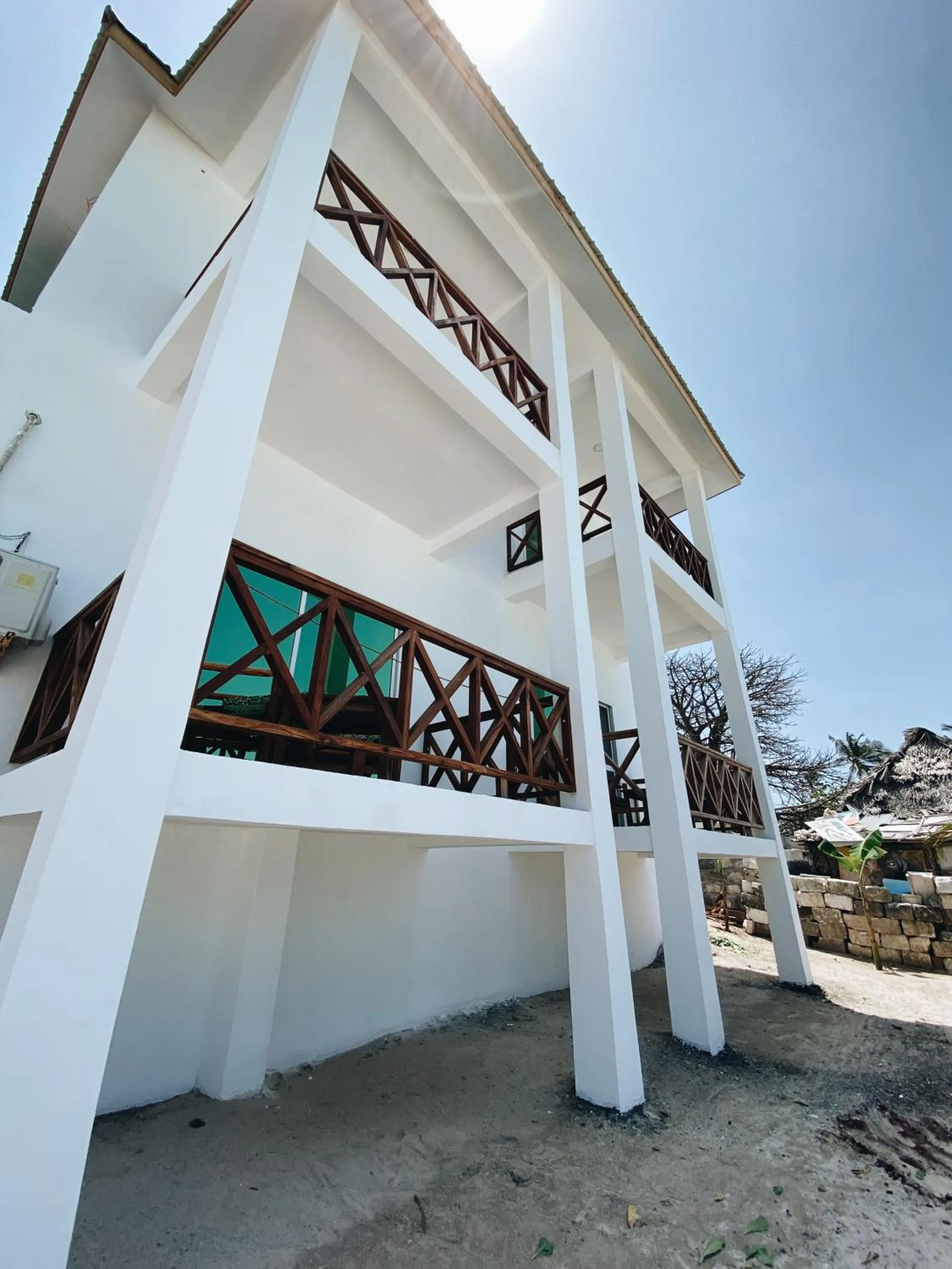 Property building in Crystal Beach Nungwi