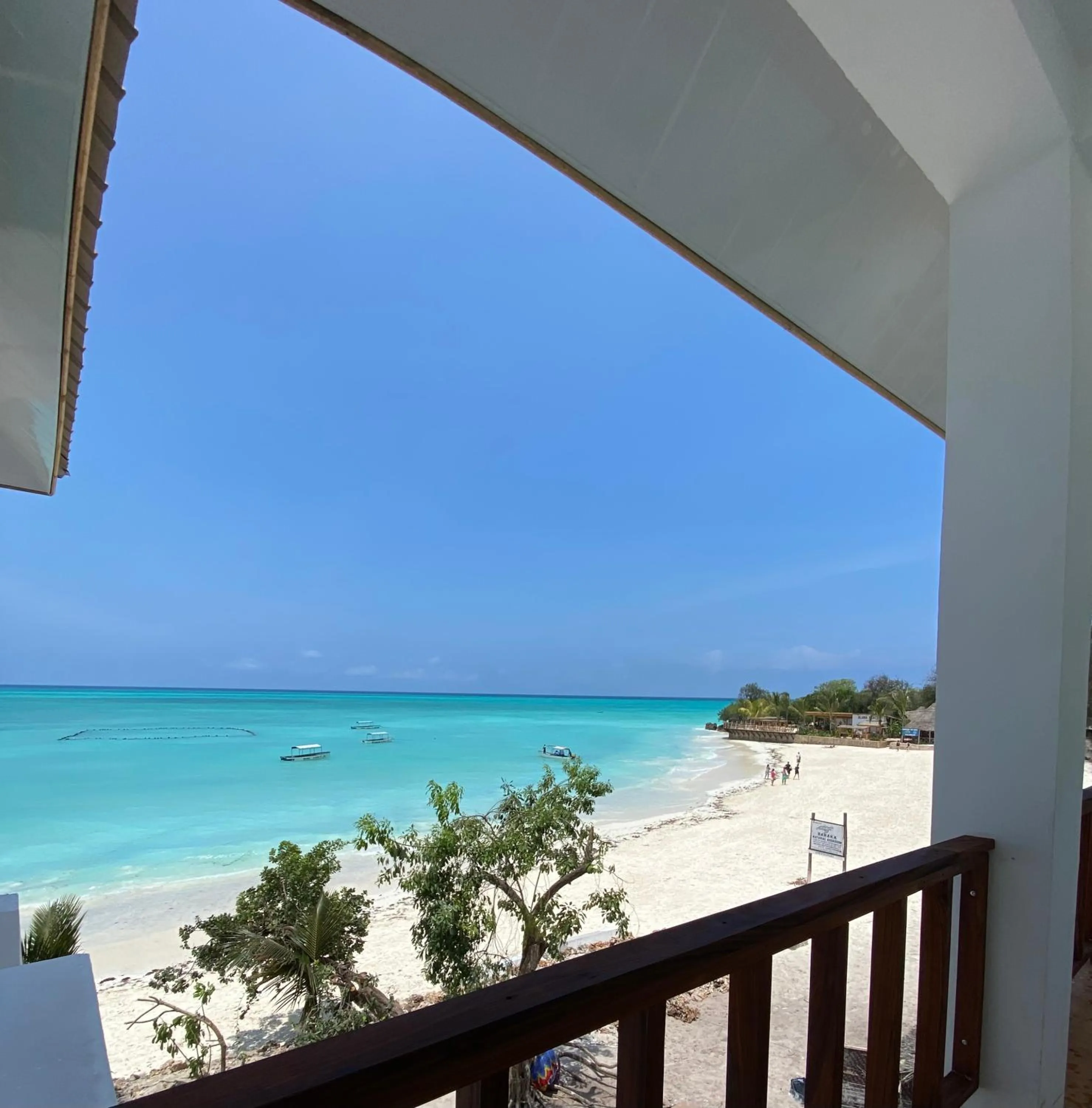 Balcony/Terrace in Crystal Beach Nungwi