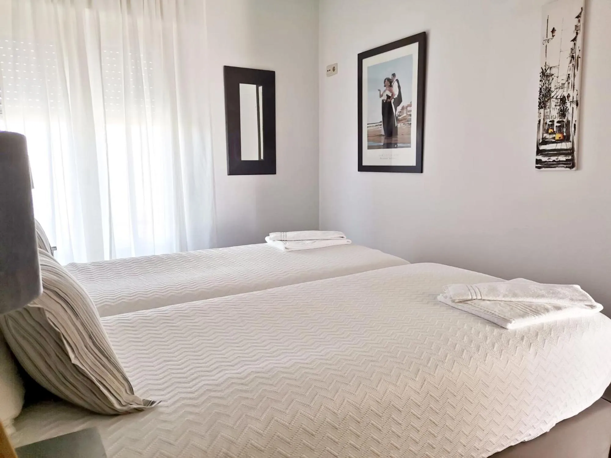 Bed in Unique Apartment Milfontes - Duna Parque Resorts & Hotels