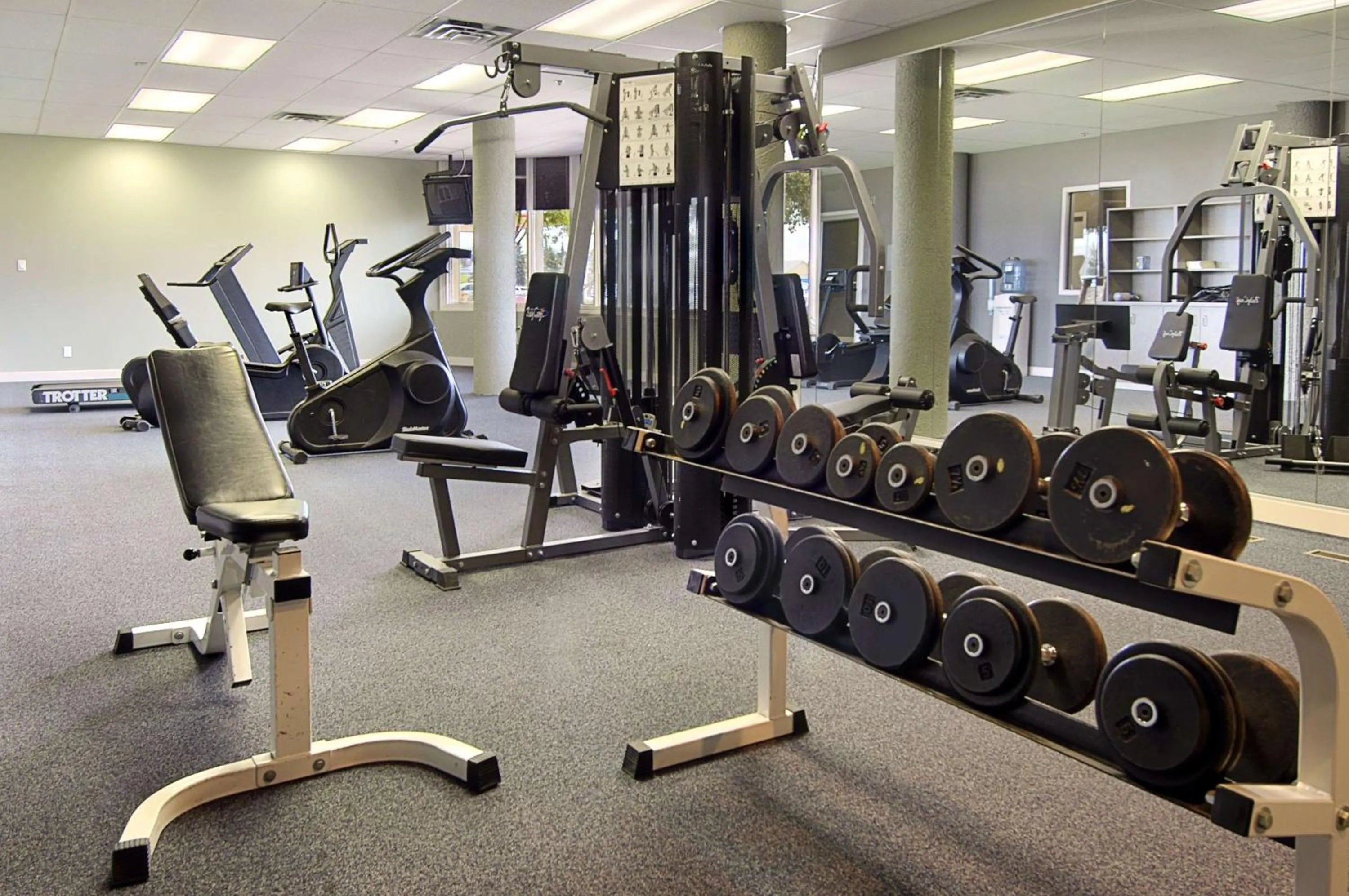 Fitness centre/facilities in Edmonton Inn and Conference Centre