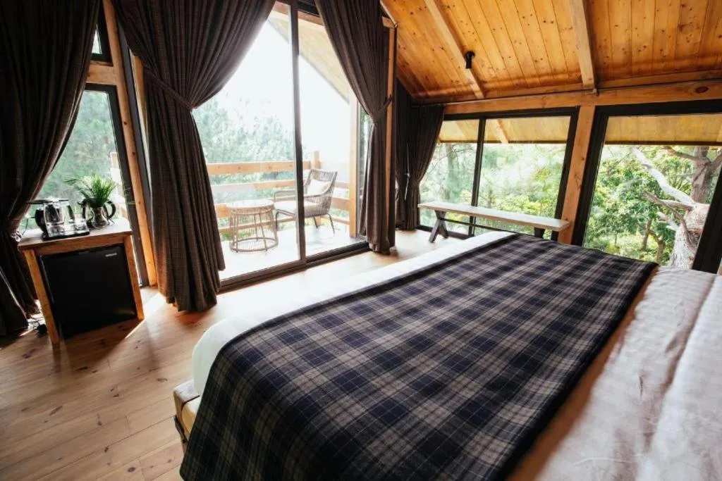Bed in AMAYA HOME - Lodge, Spa & Restaurant