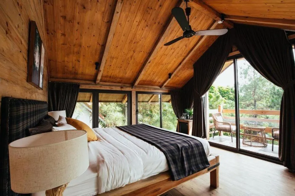 Bed in AMAYA HOME - Lodge, Spa & Restaurant