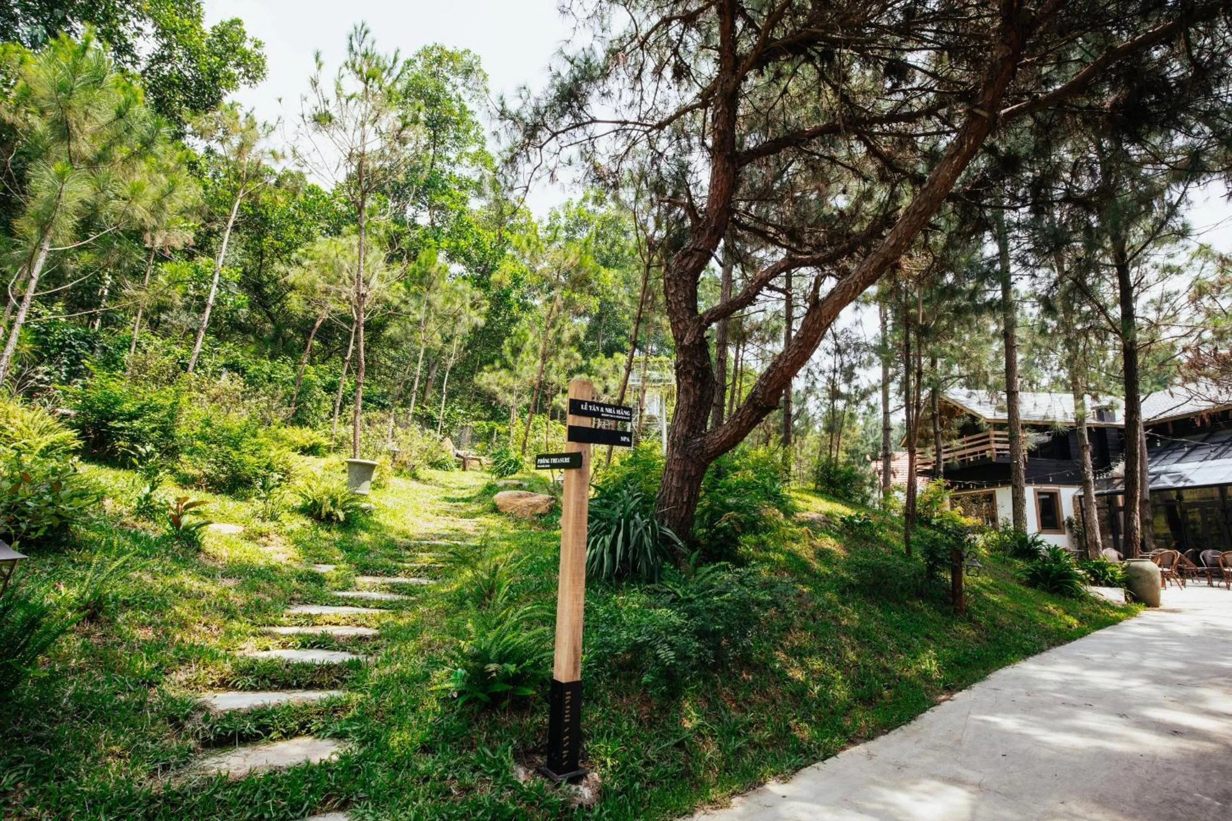Garden in AMAYA HOME - Lodge, Spa & Restaurant