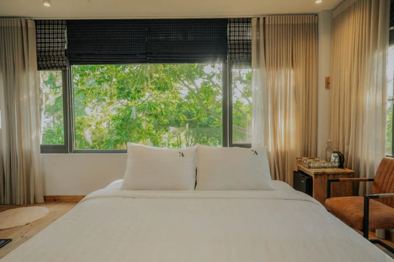 Bed in AMAYA HOME - Lodge, Spa & Restaurant